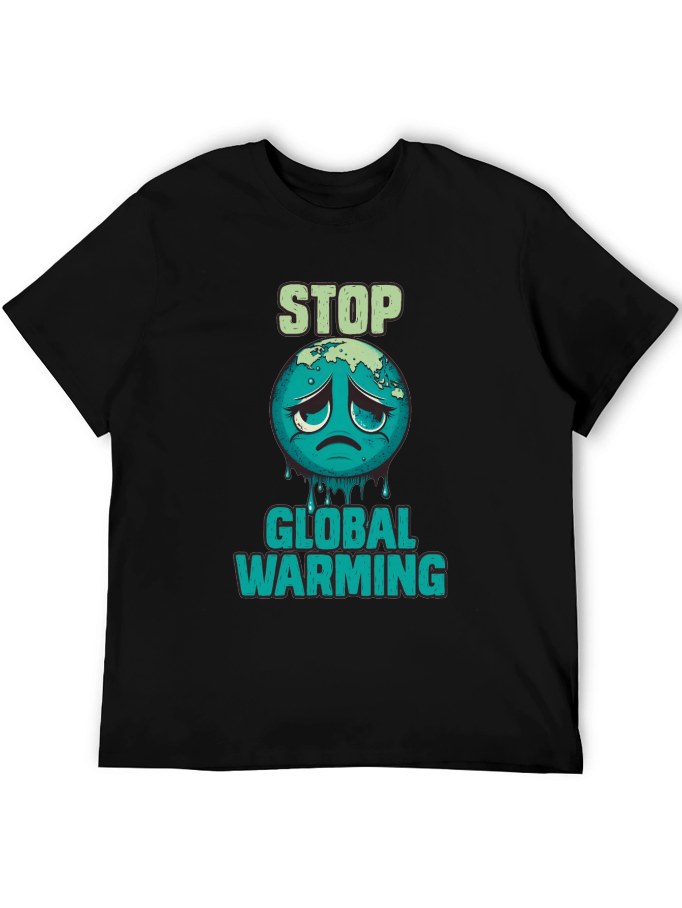 Stop Global Warming Graphic T-Shirt
