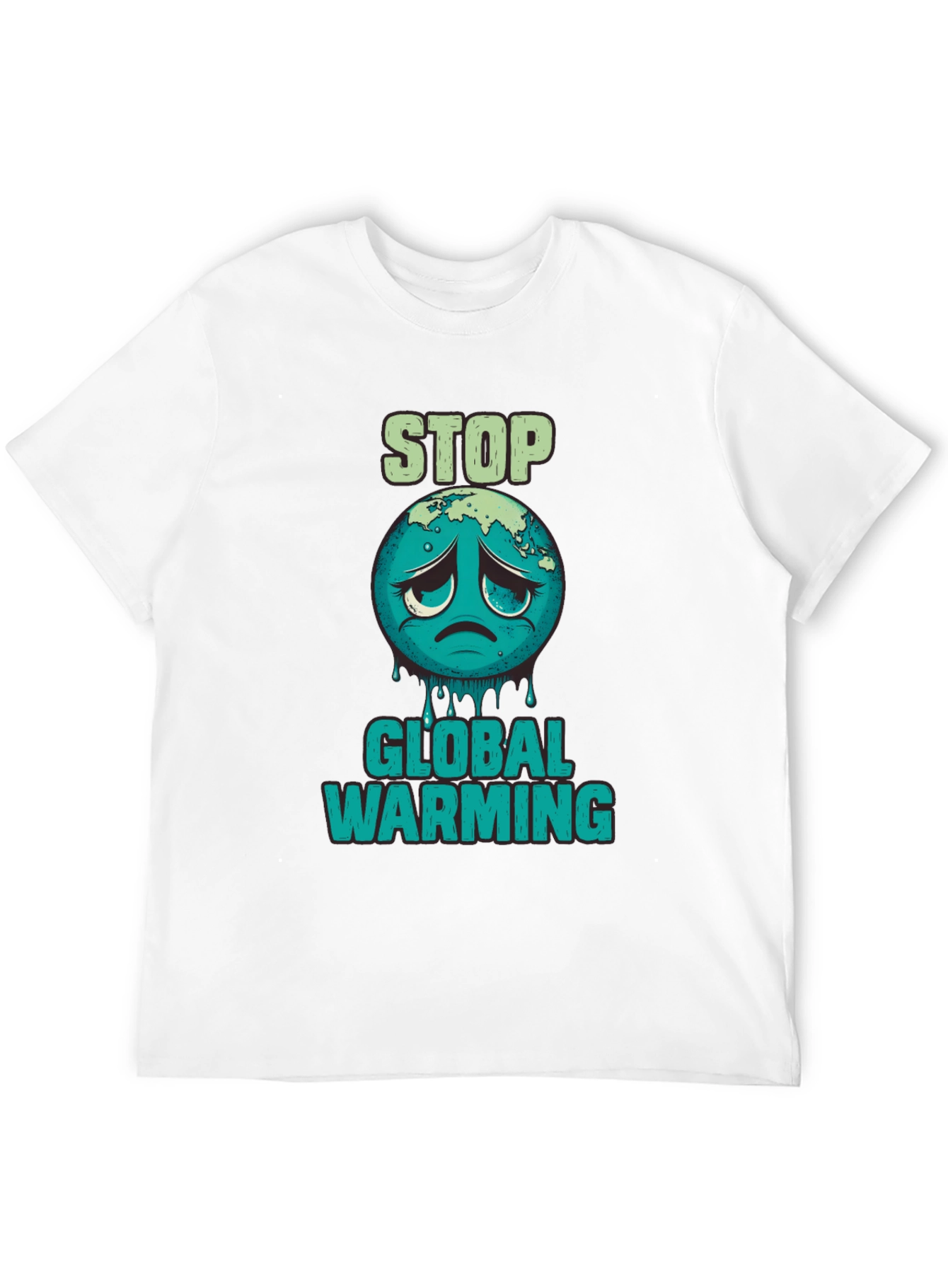 Stop Global Warming Graphic T-Shirt