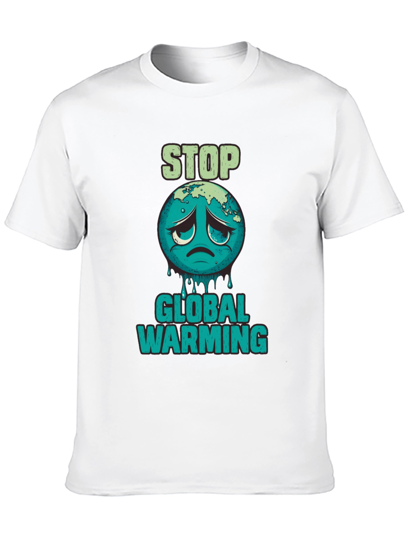 Stop Global Warming Graphic T-Shirt