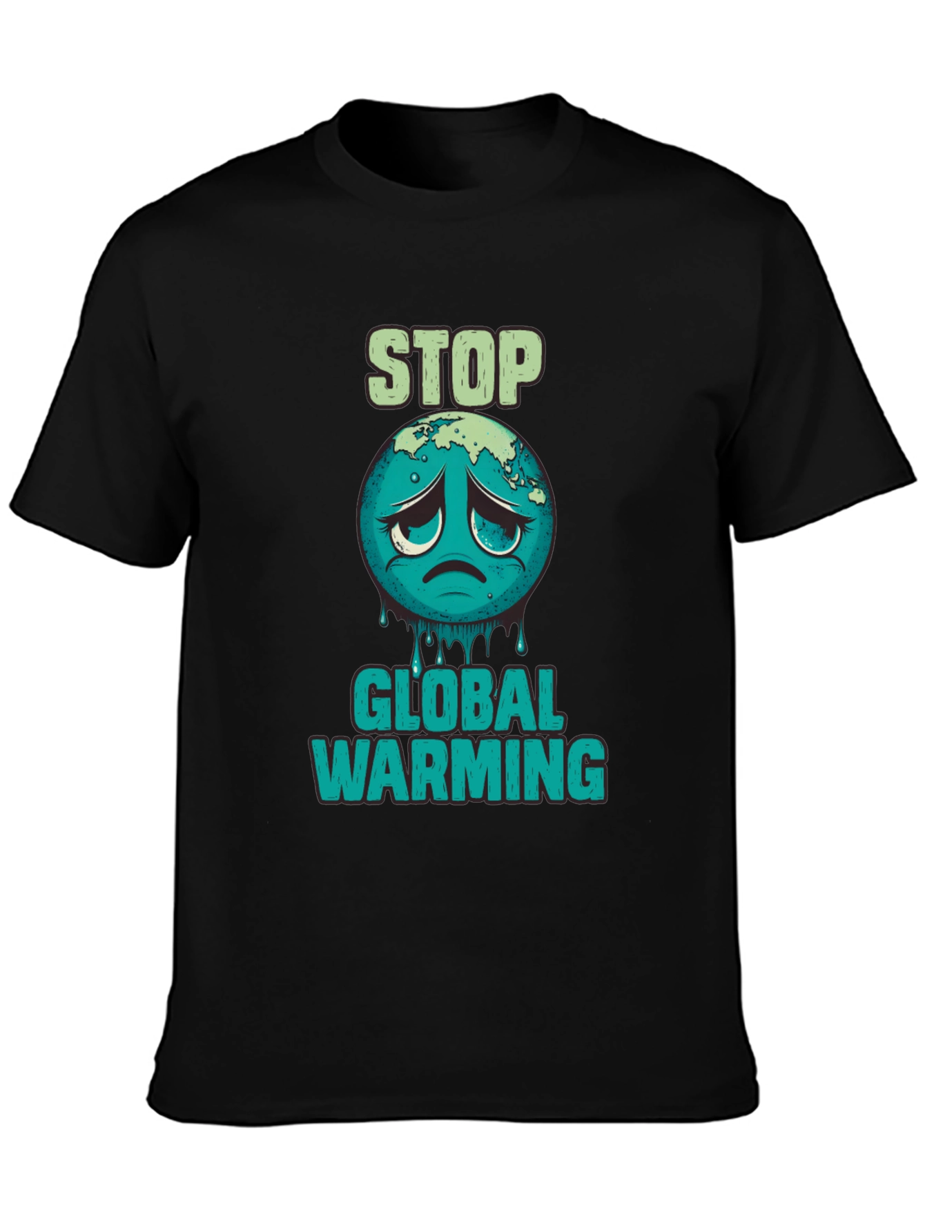 Stop Global Warming Graphic T-Shirt