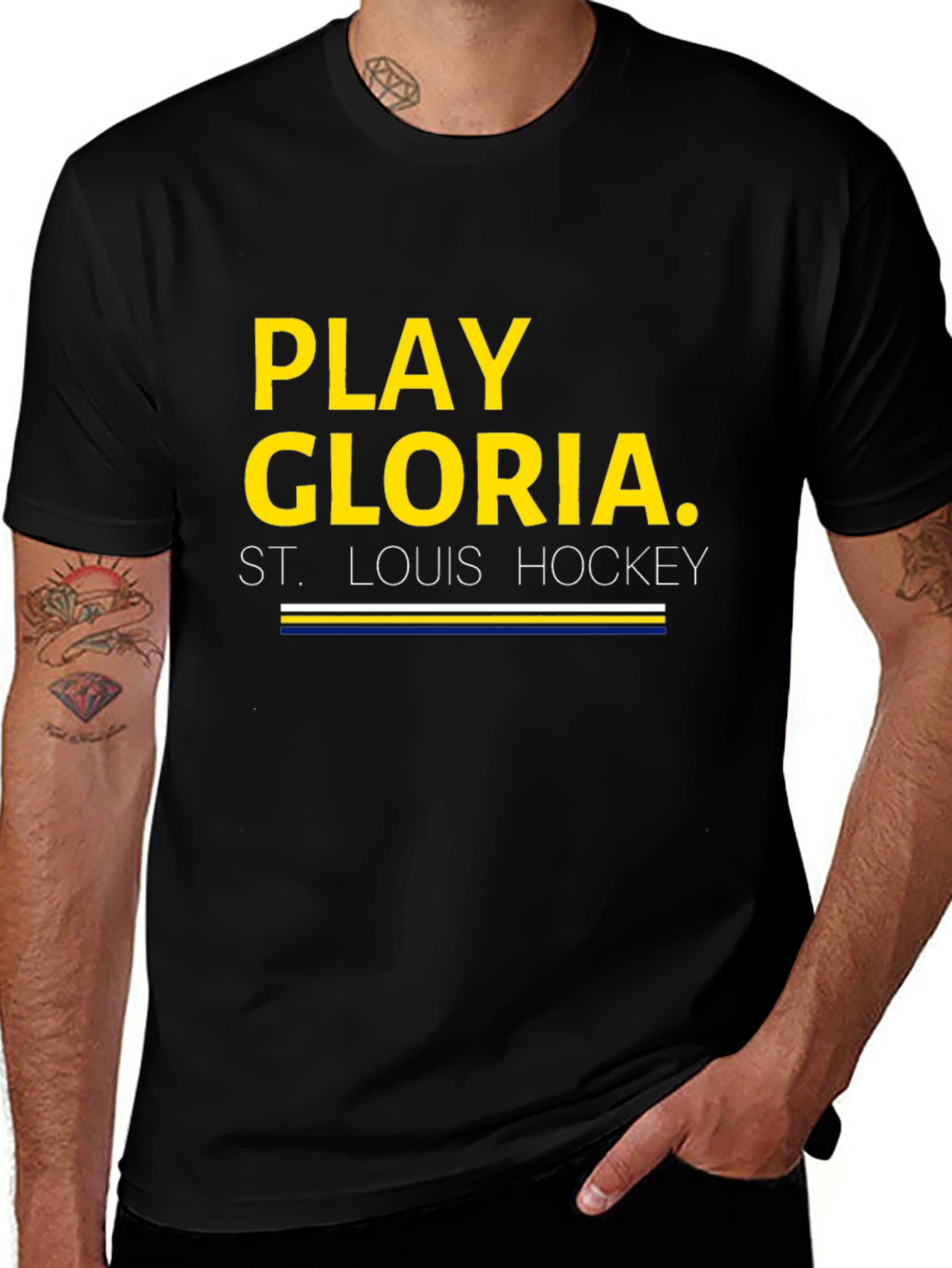 Play Gloria St. Louis Hockey T-Shirt