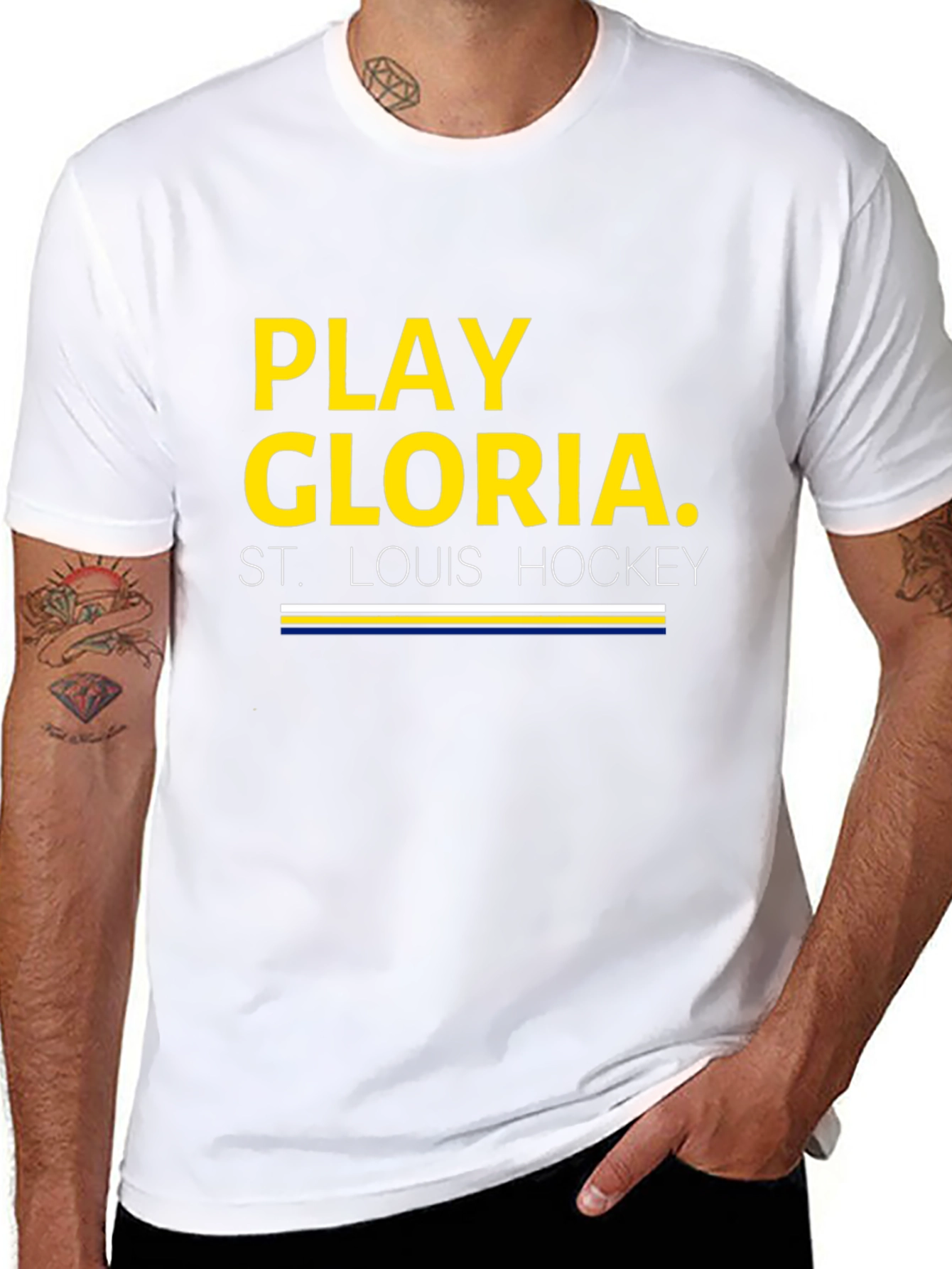 Play Gloria St. Louis Hockey T-Shirt