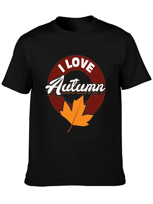 I Love Autumn T-Shirt - Fall Season Tee