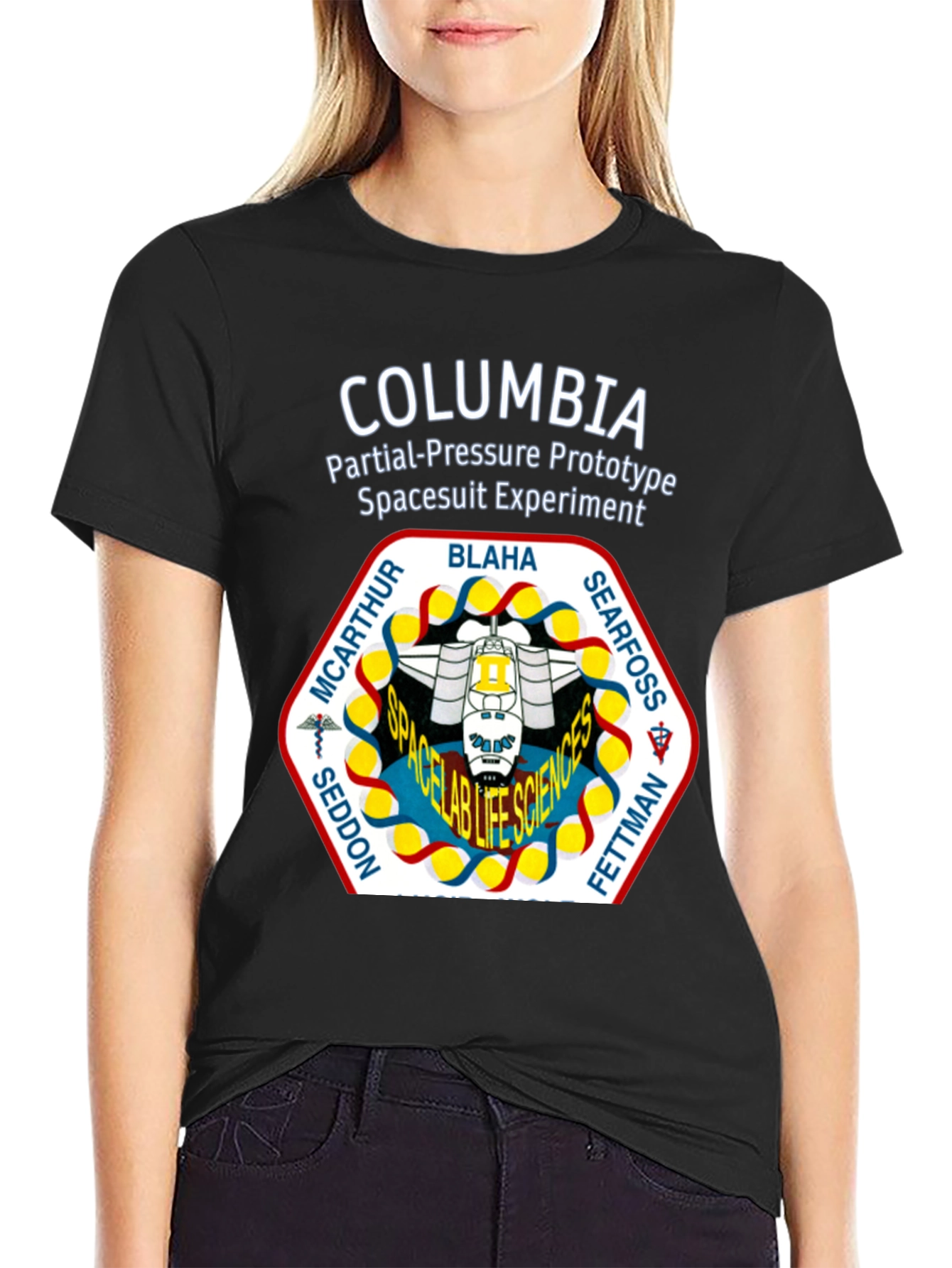 Columbia Spacesuit Experiment T-Shirt