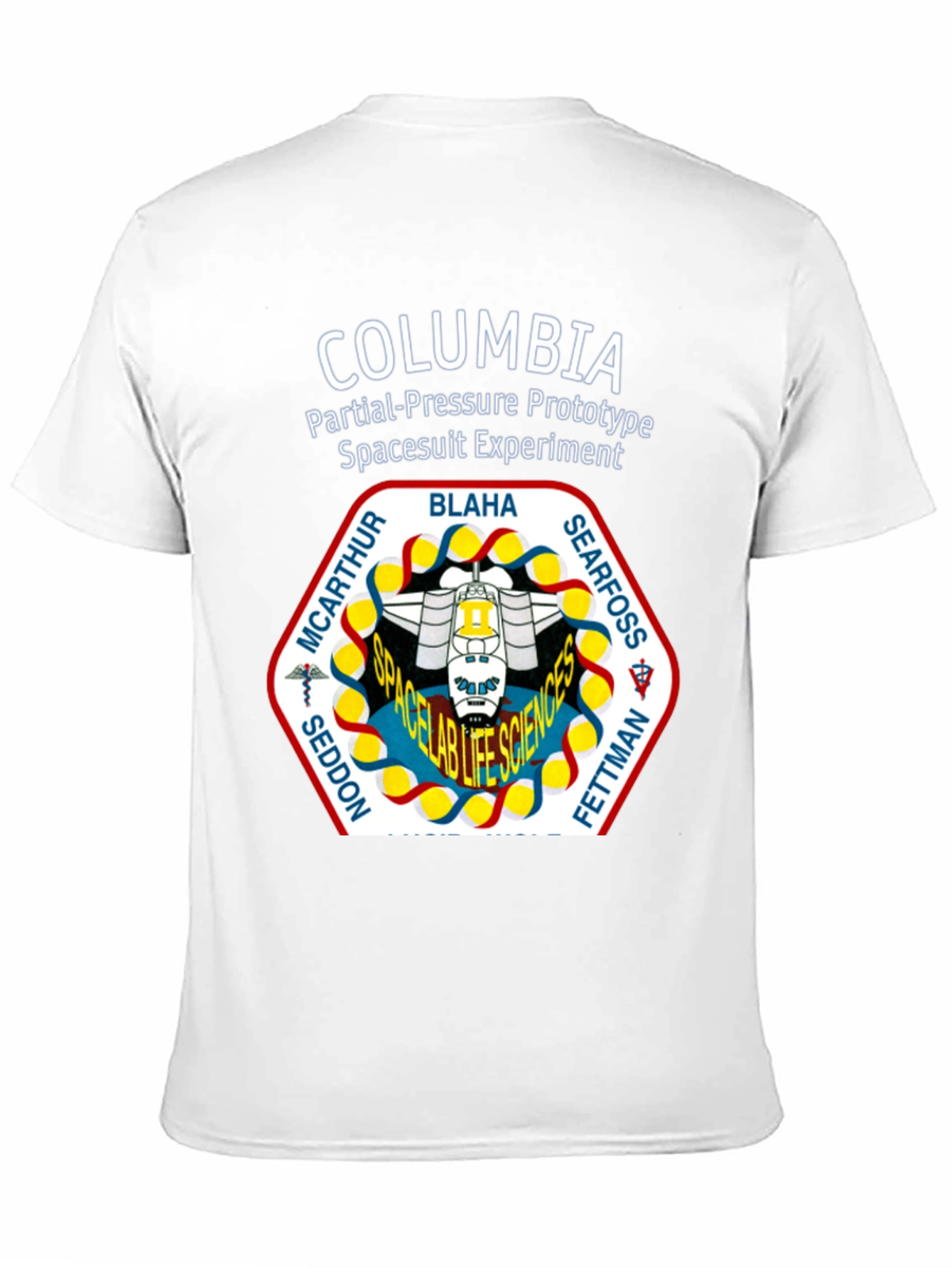 Columbia Spacesuit Experiment T-Shirt