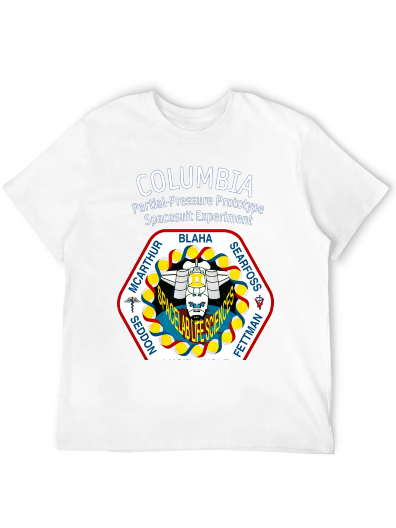 Columbia Spacesuit Experiment T-Shirt