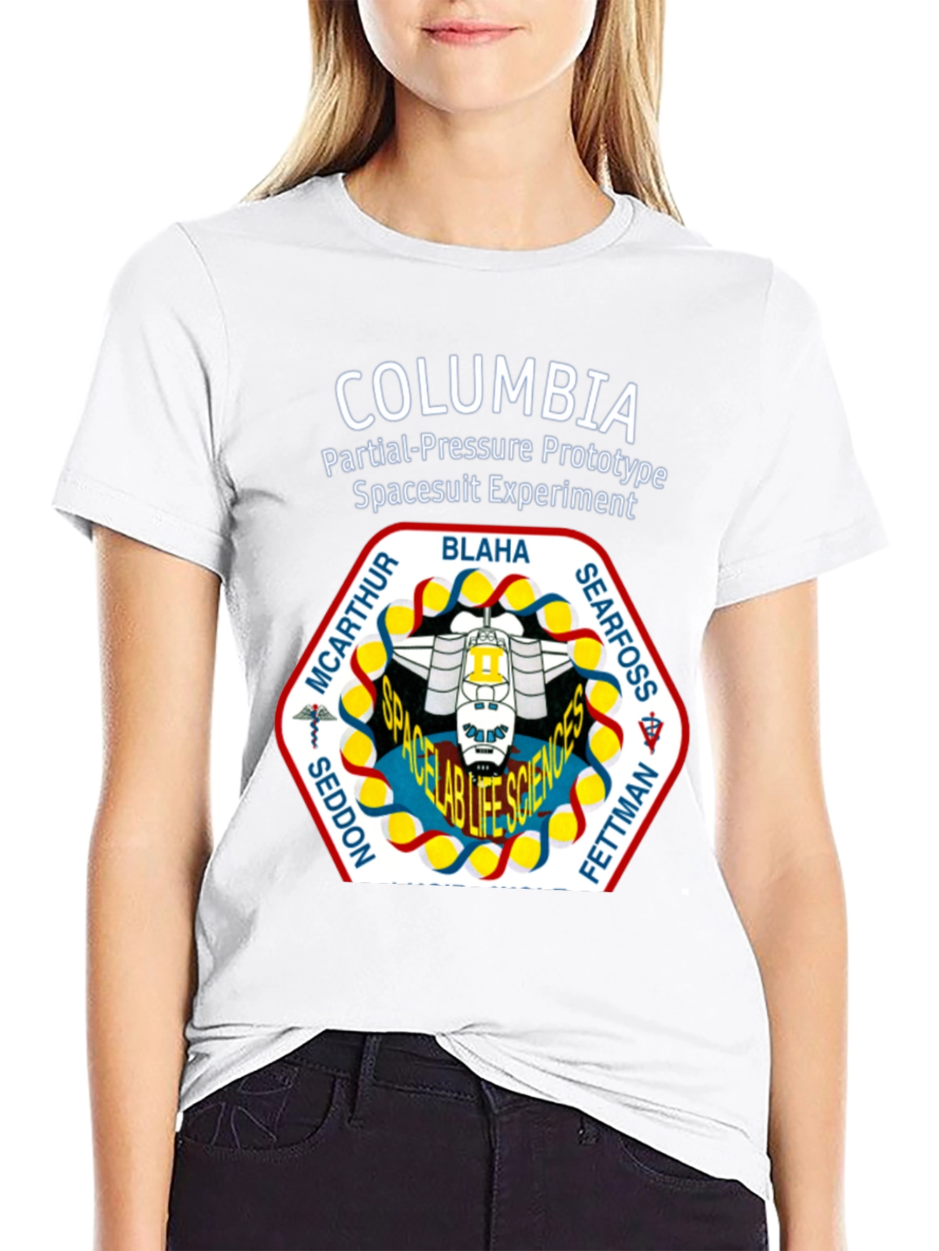 Columbia Spacesuit Experiment T-Shirt