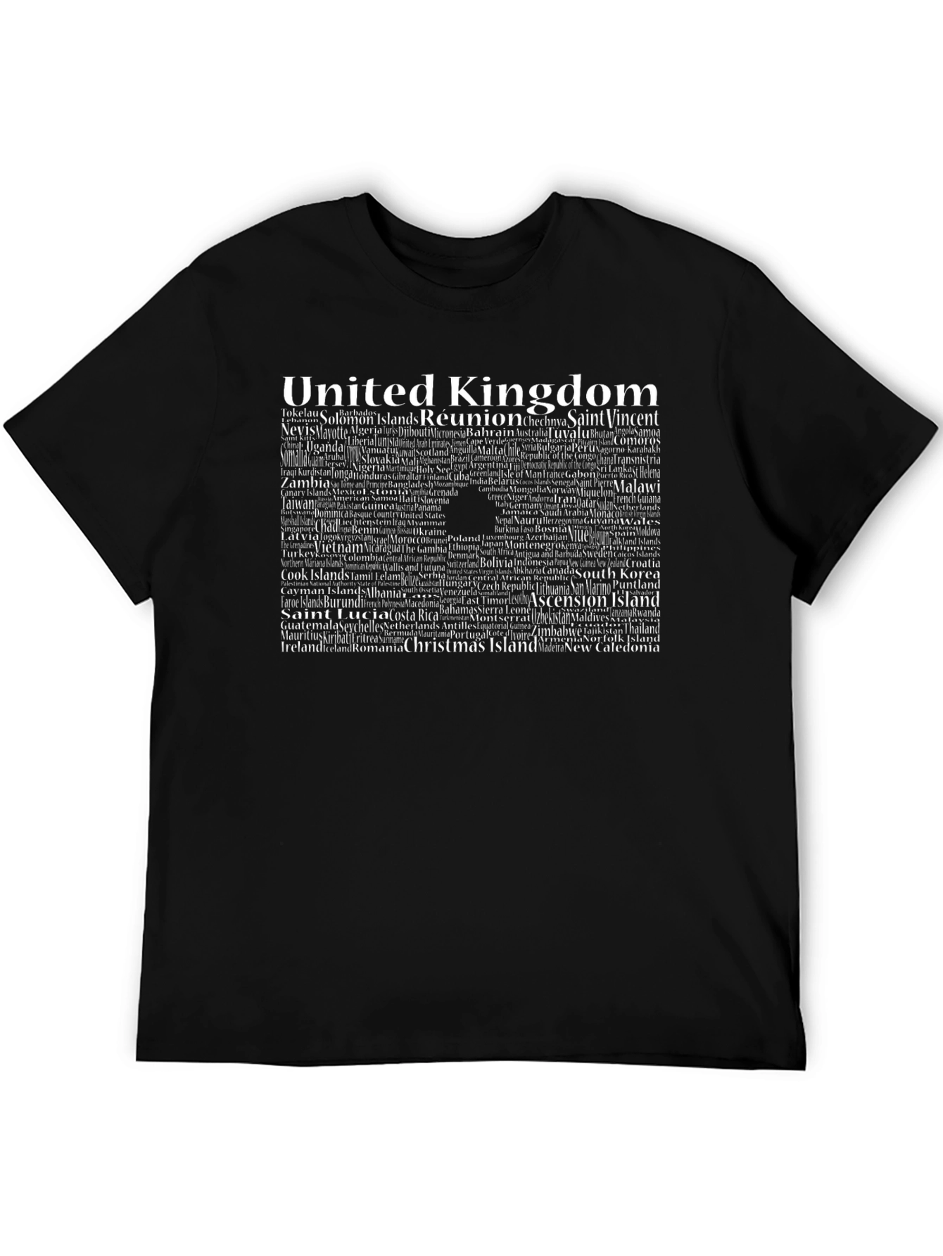 World Country Names T-Shirt