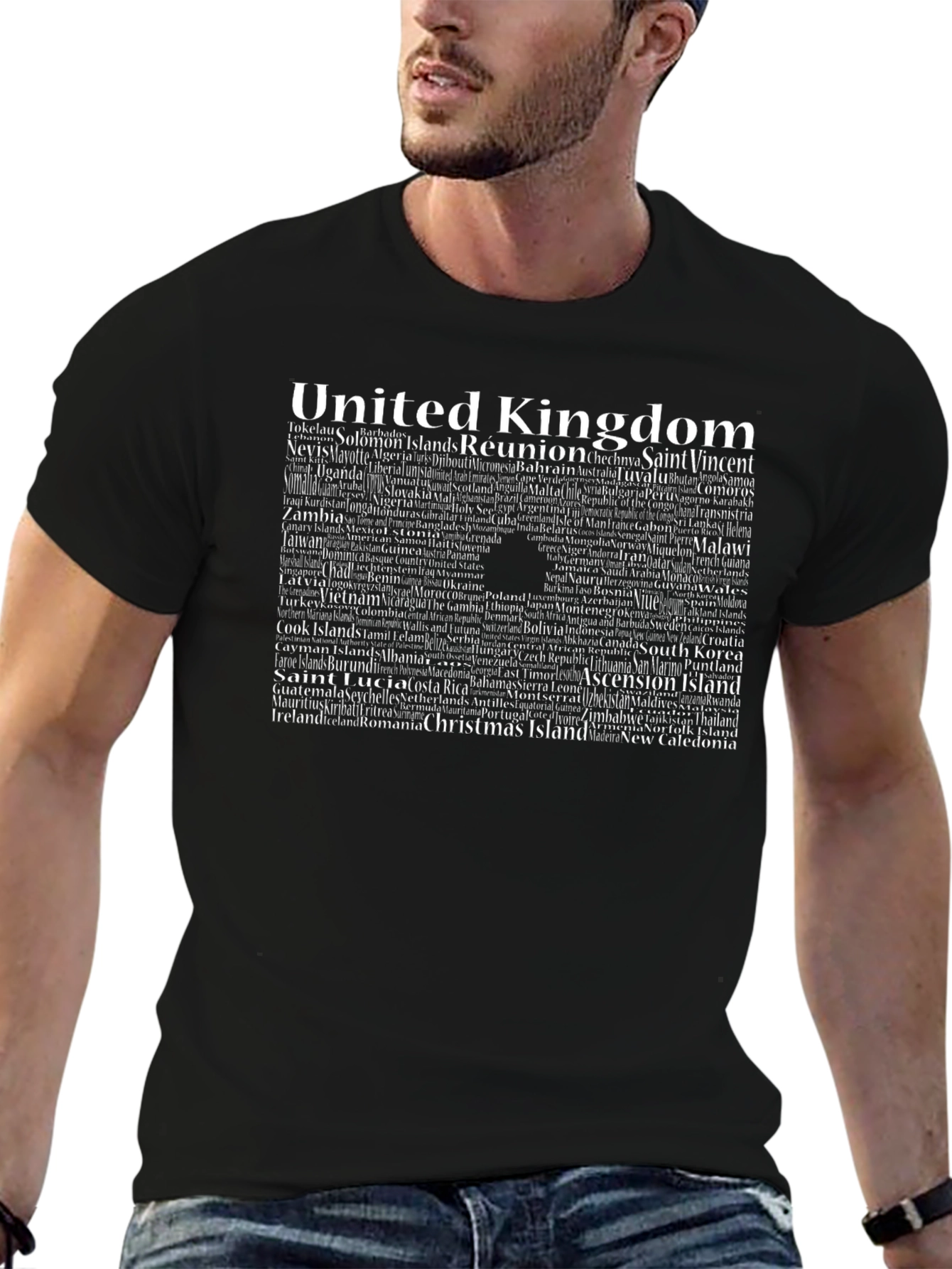 World Country Names T-Shirt