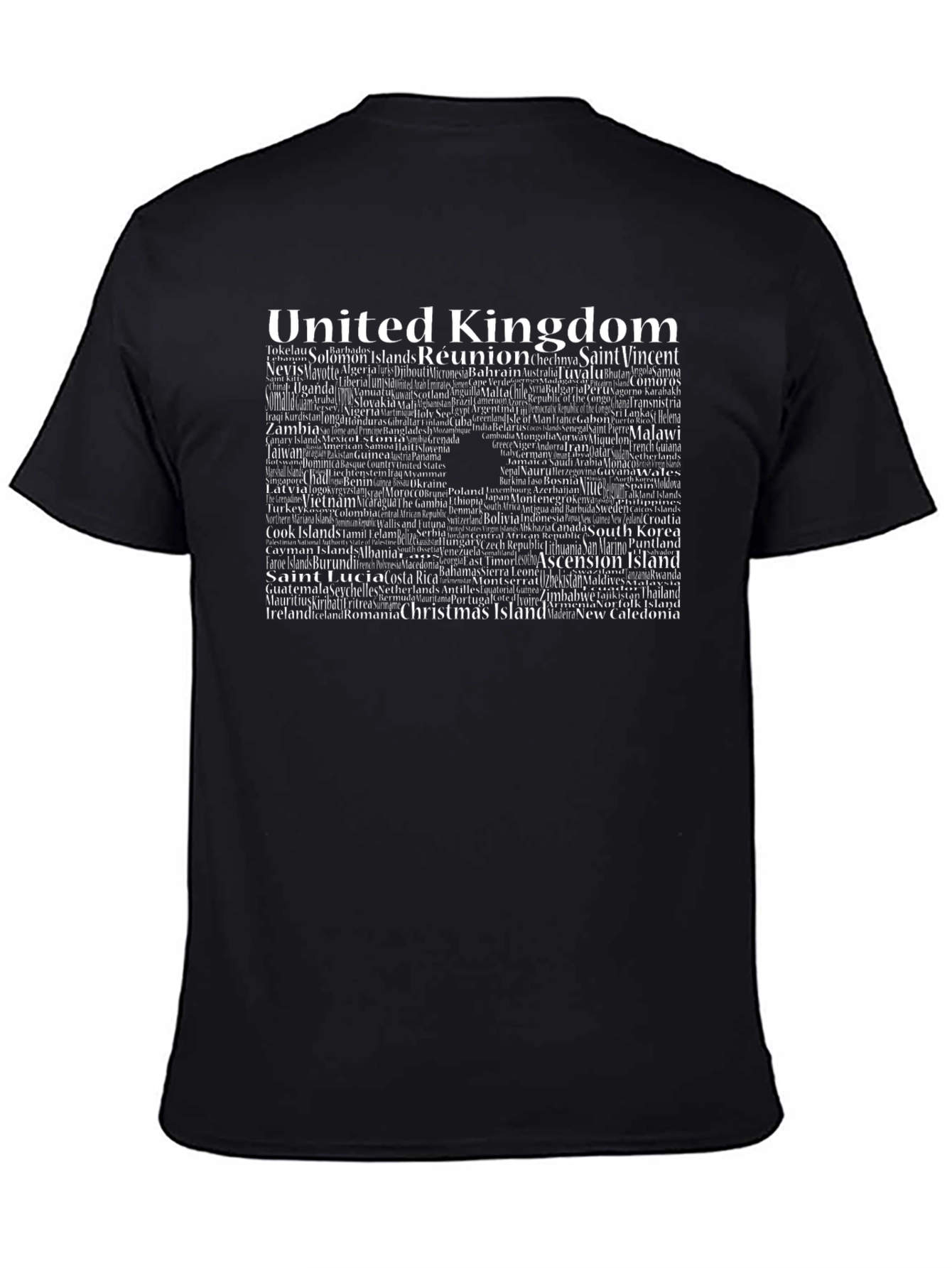 World Country Names T-Shirt