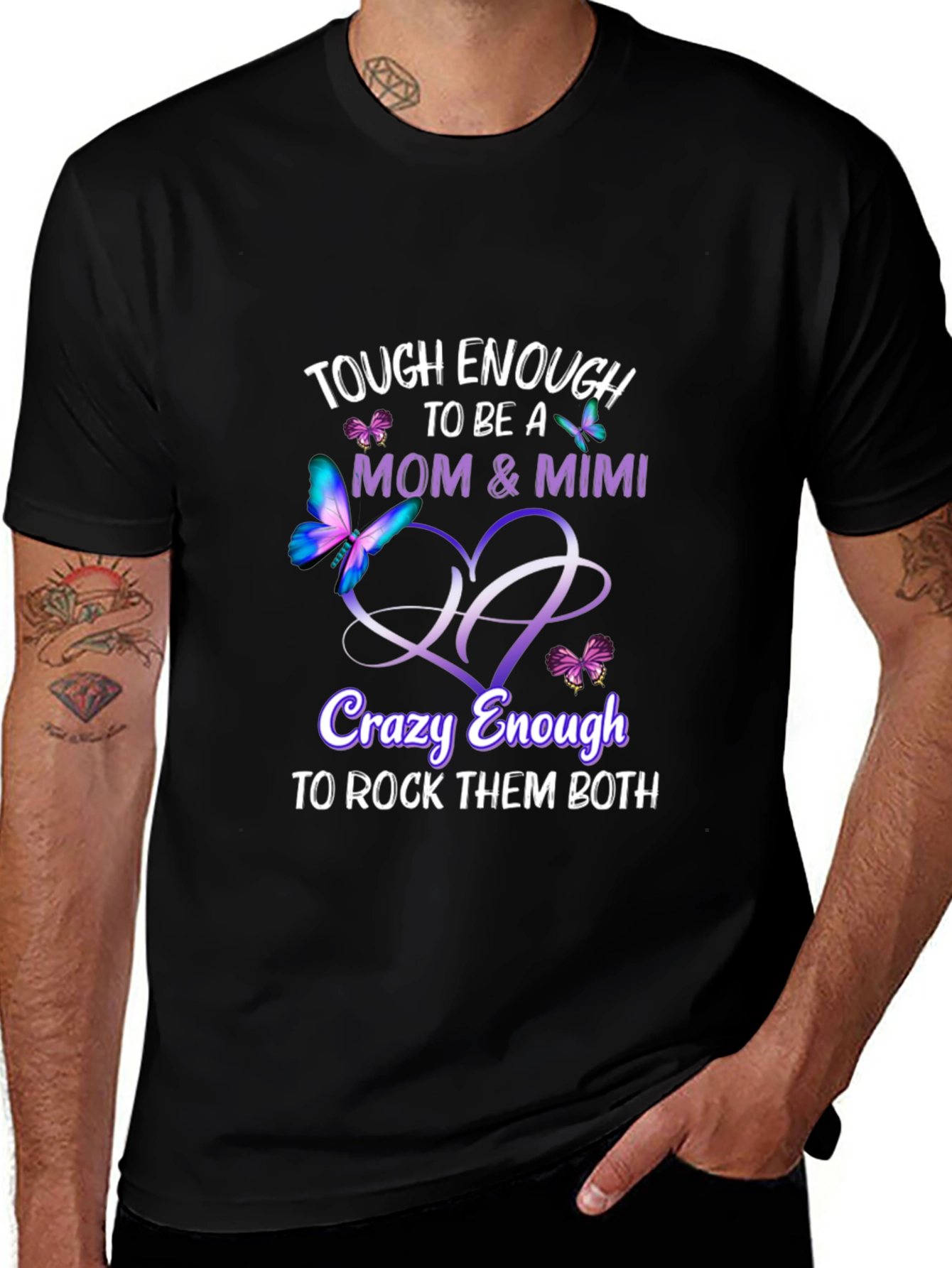 Tough Enough Mom & Mimi T-Shirt