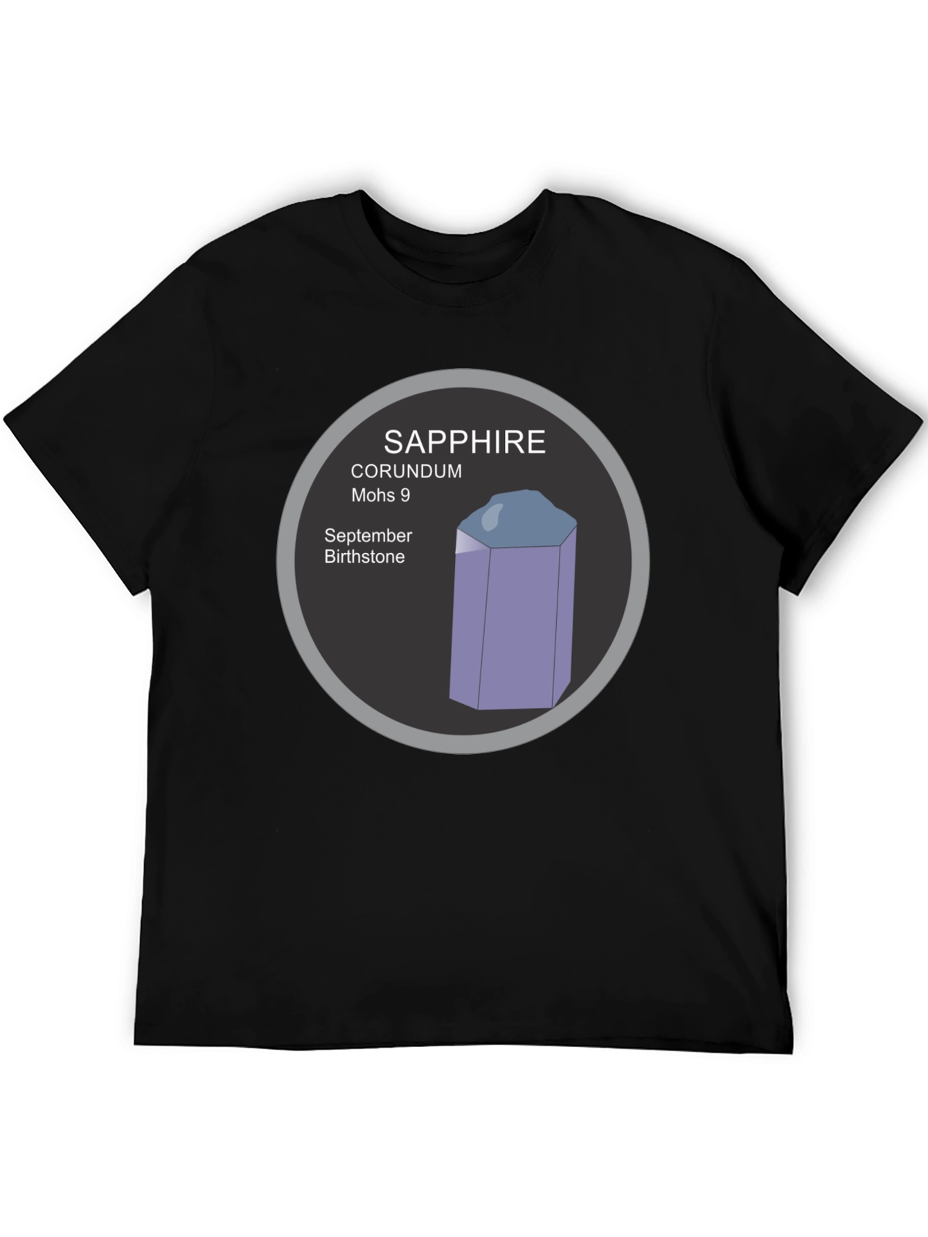 Sapphire Gemstone T-Shirt - September Birthstone Tee