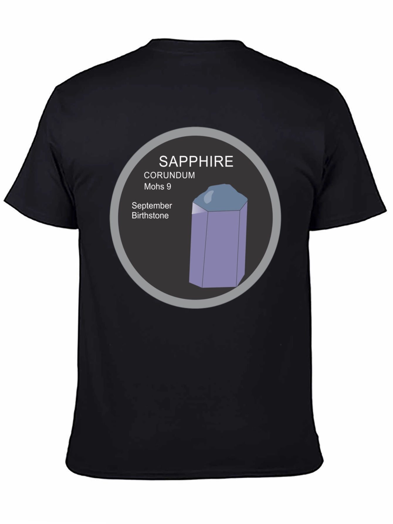 Sapphire Gemstone T-Shirt - September Birthstone Tee