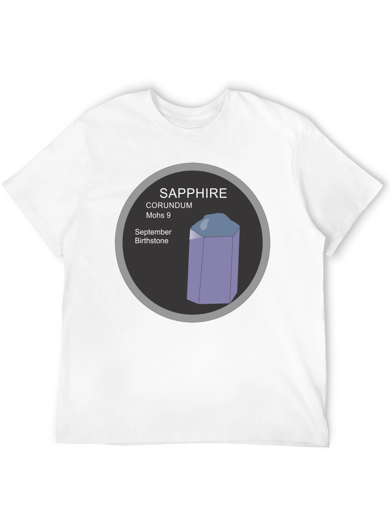 Sapphire Gemstone T-Shirt - September Birthstone Tee