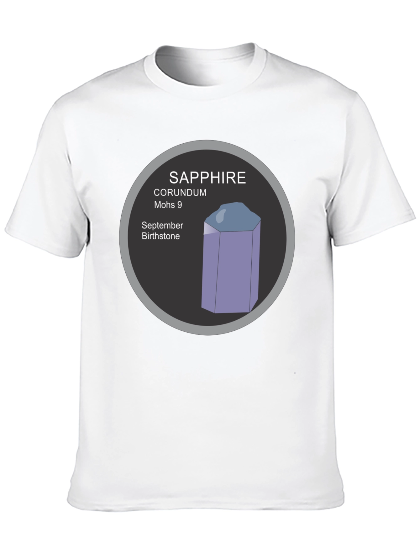 Sapphire Gemstone T-Shirt - September Birthstone Tee