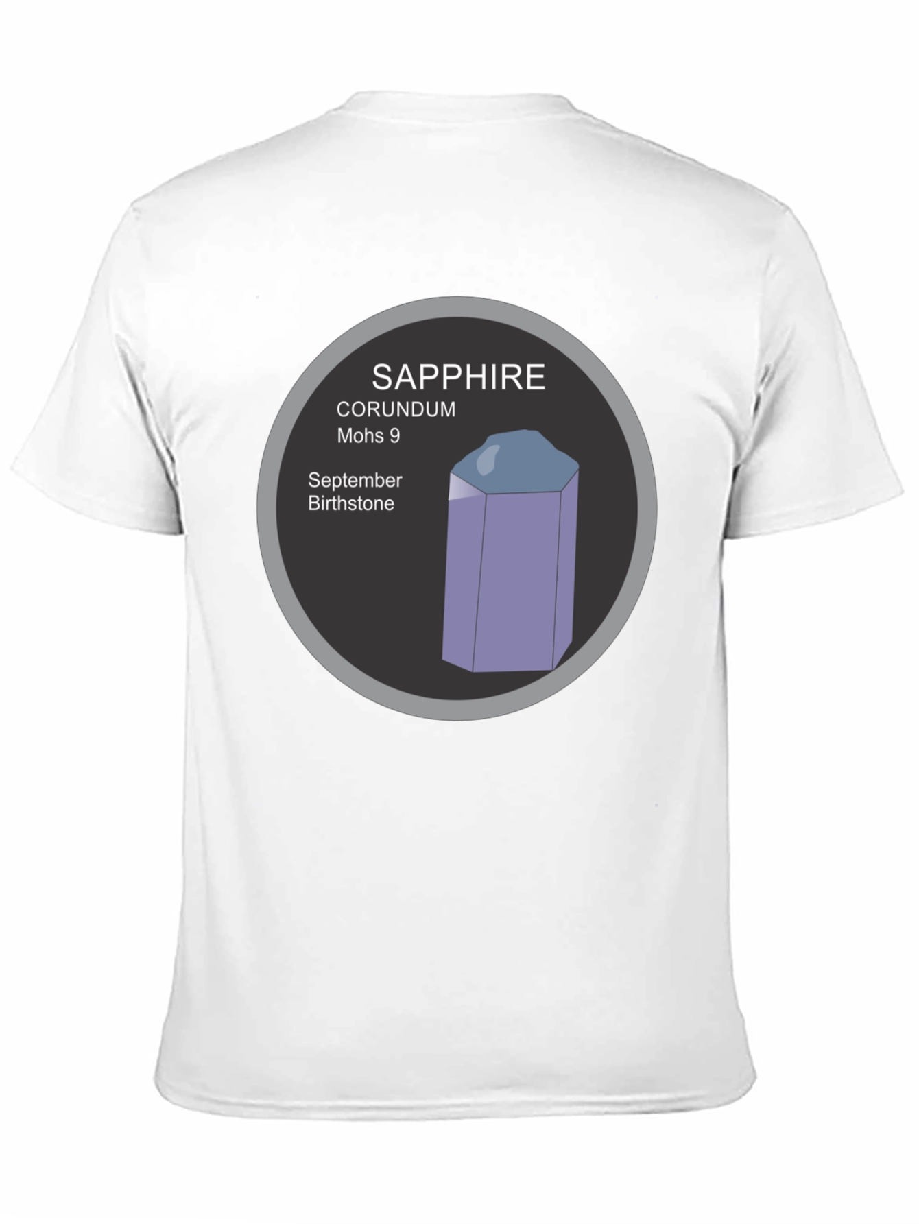 Sapphire Gemstone T-Shirt - September Birthstone Tee