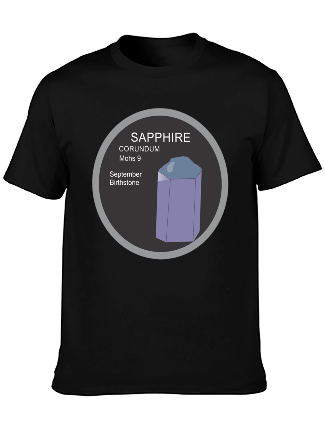 Sapphire Gemstone T-Shirt - September Birthstone Tee