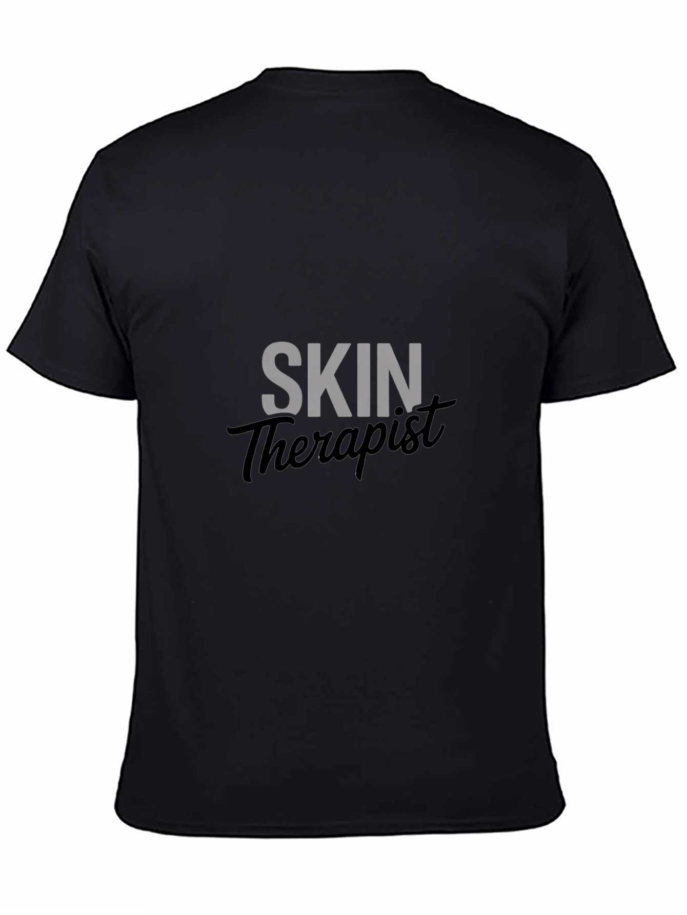 Skin Therapist Black T-Shirt