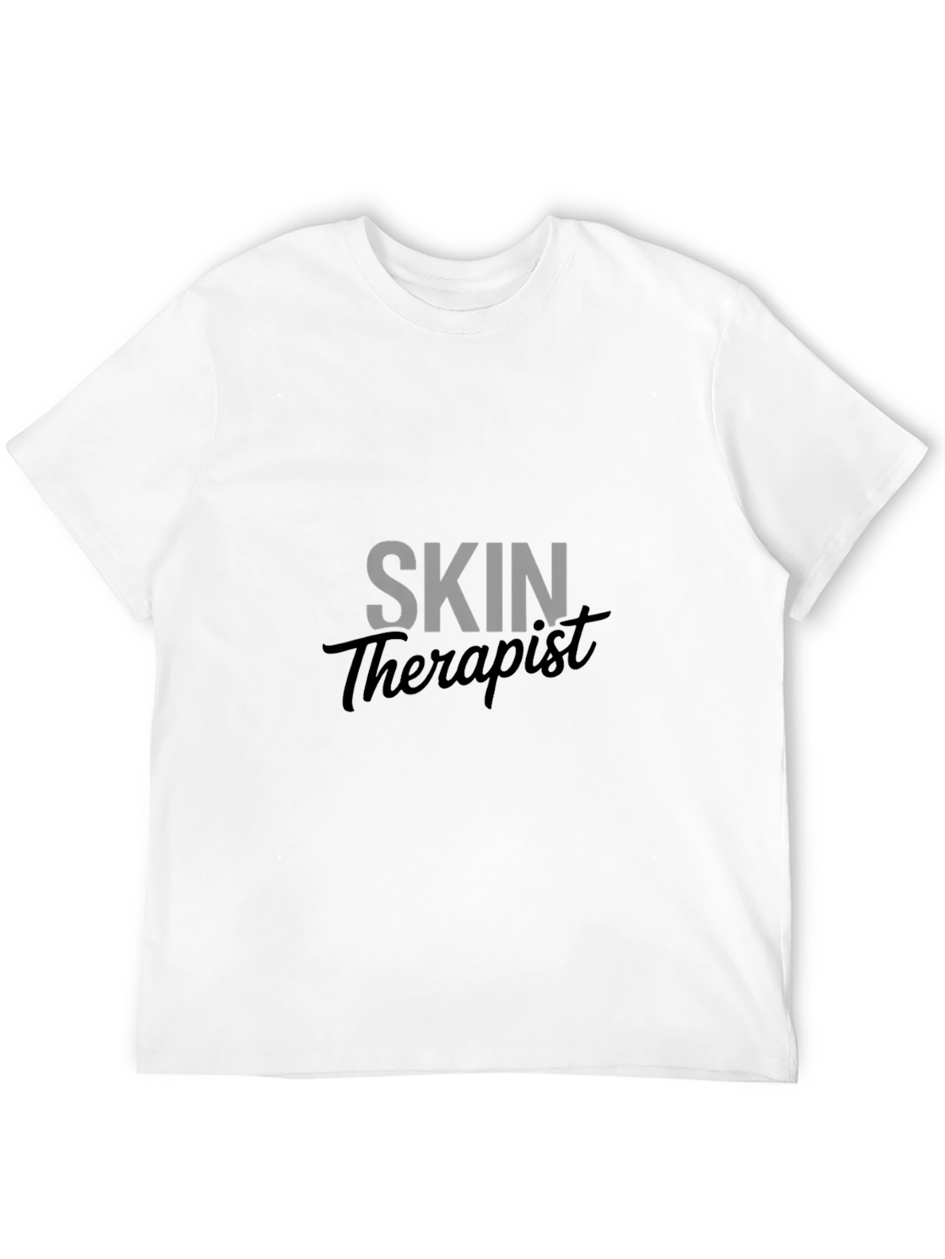 Skin Therapist Black T-Shirt