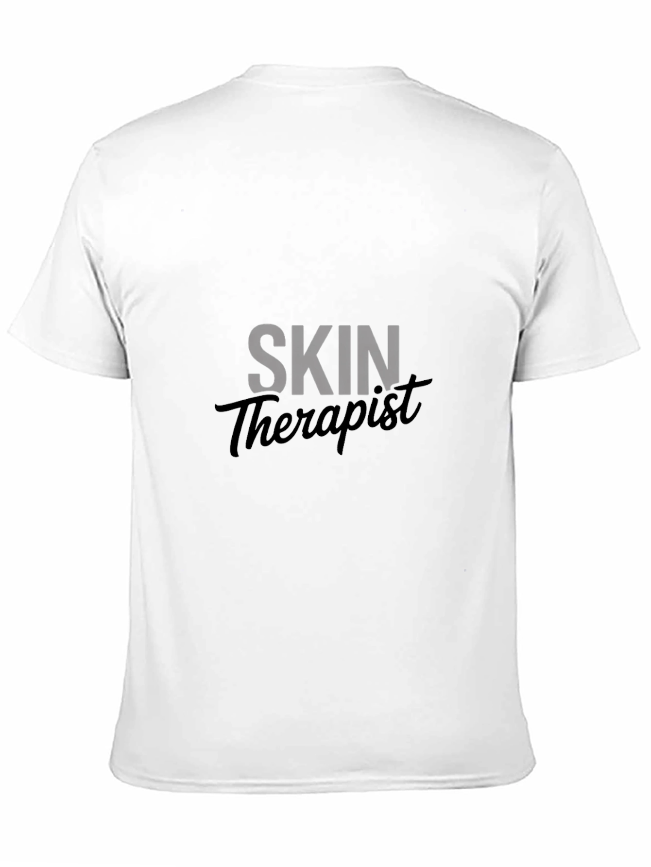 Skin Therapist Black T-Shirt
