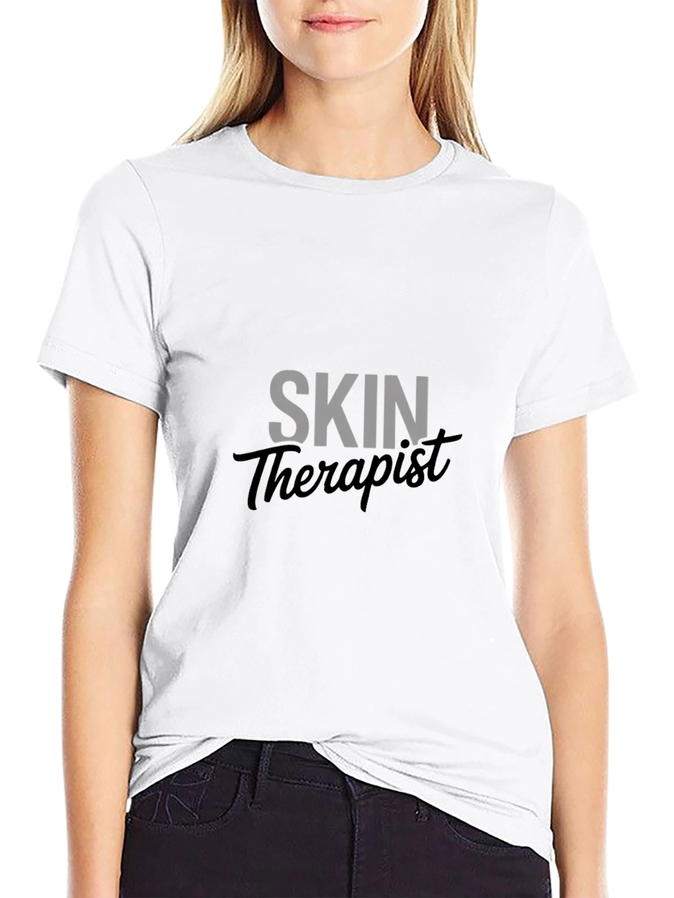 Skin Therapist Black T-Shirt
