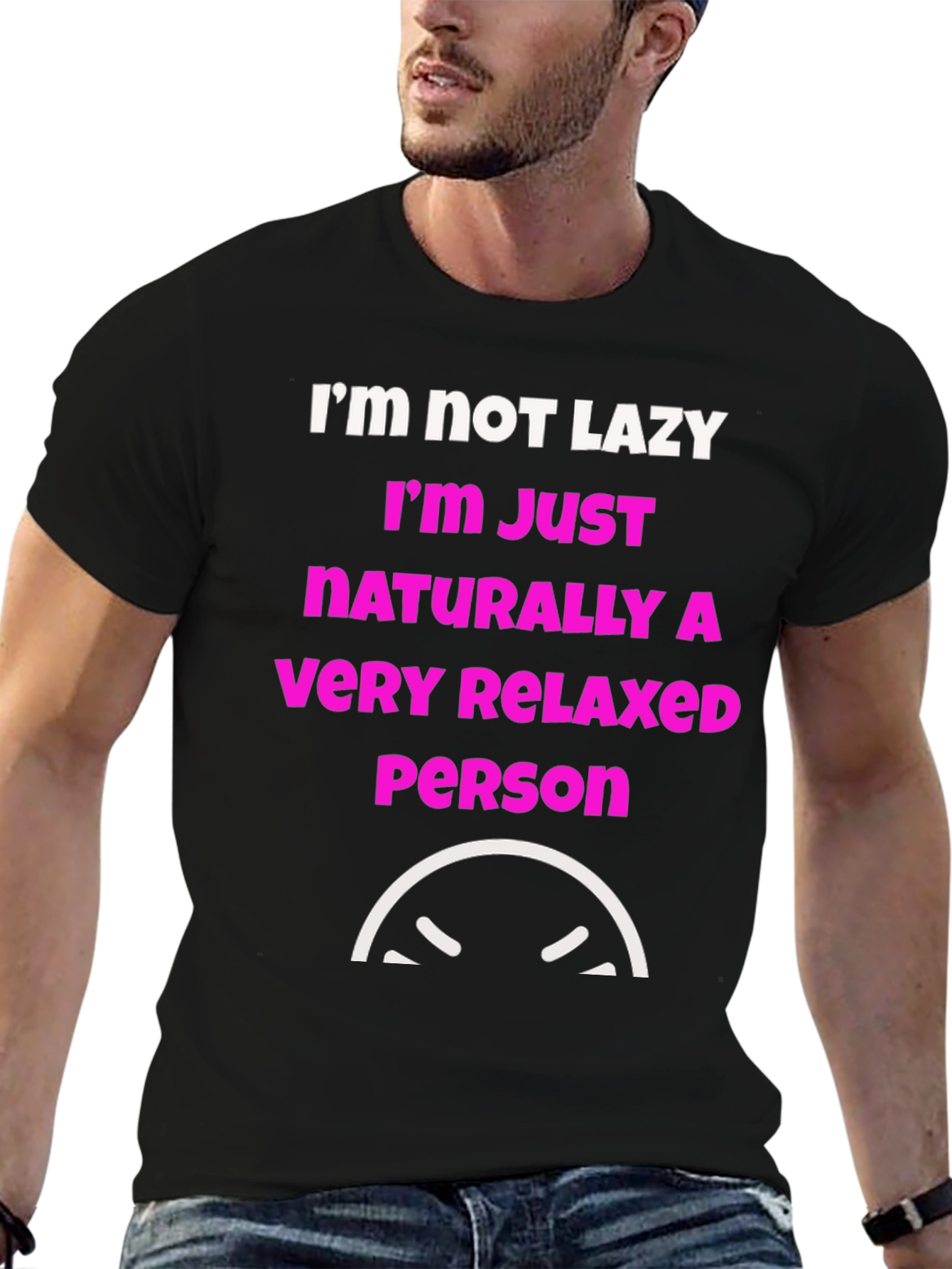Relaxed Person Graphic Tee