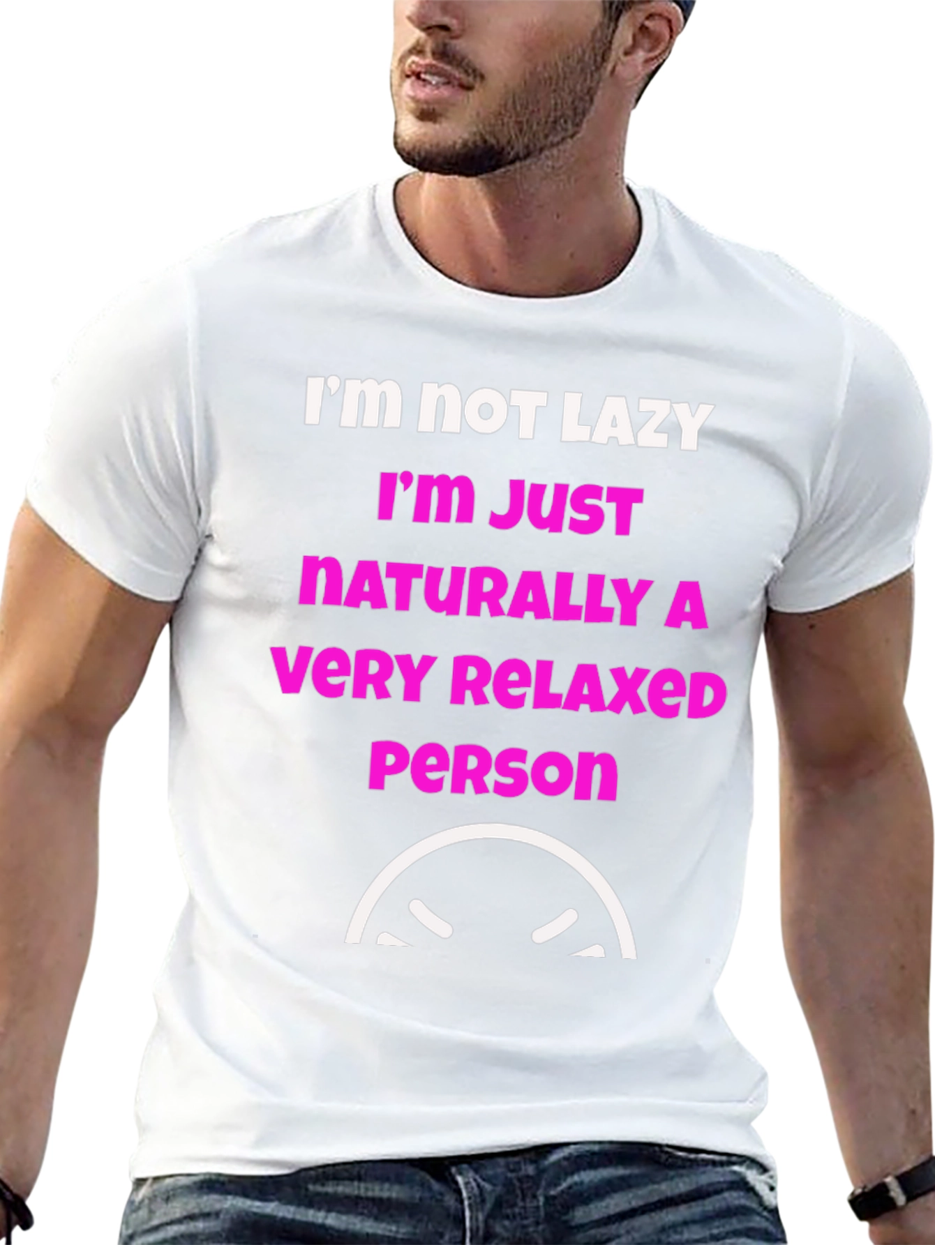 Relaxed Person Graphic Tee