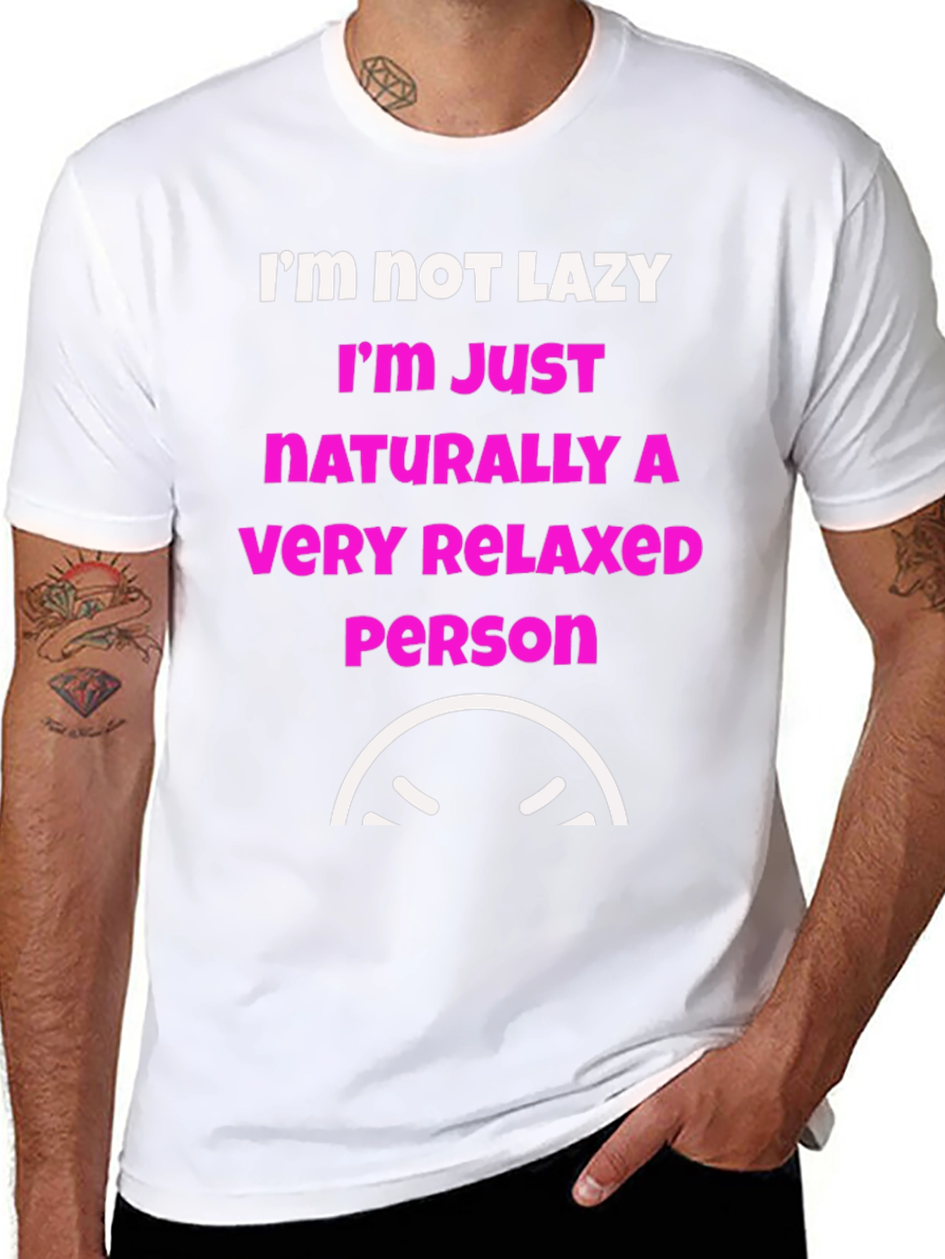 Relaxed Person Graphic Tee