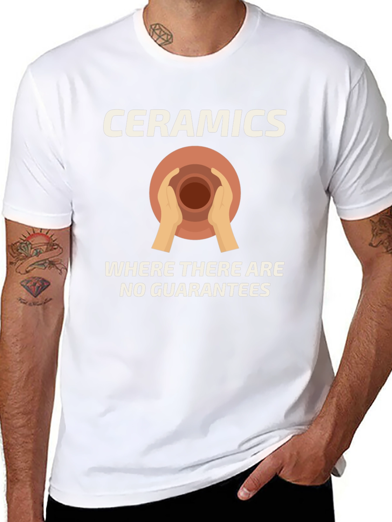 Ceramics No Guarantees Graphic T-Shirt