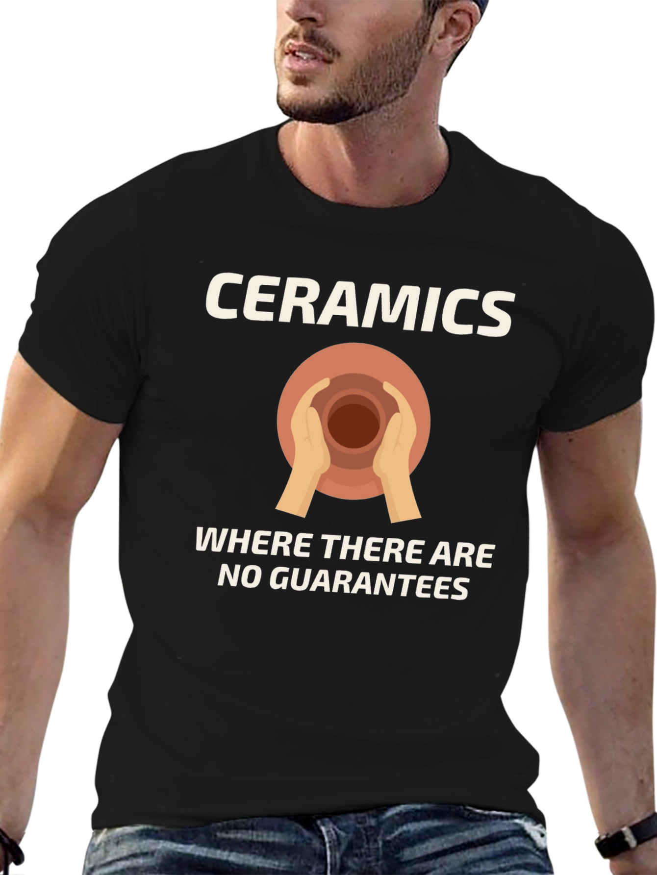 Ceramics No Guarantees Graphic T-Shirt