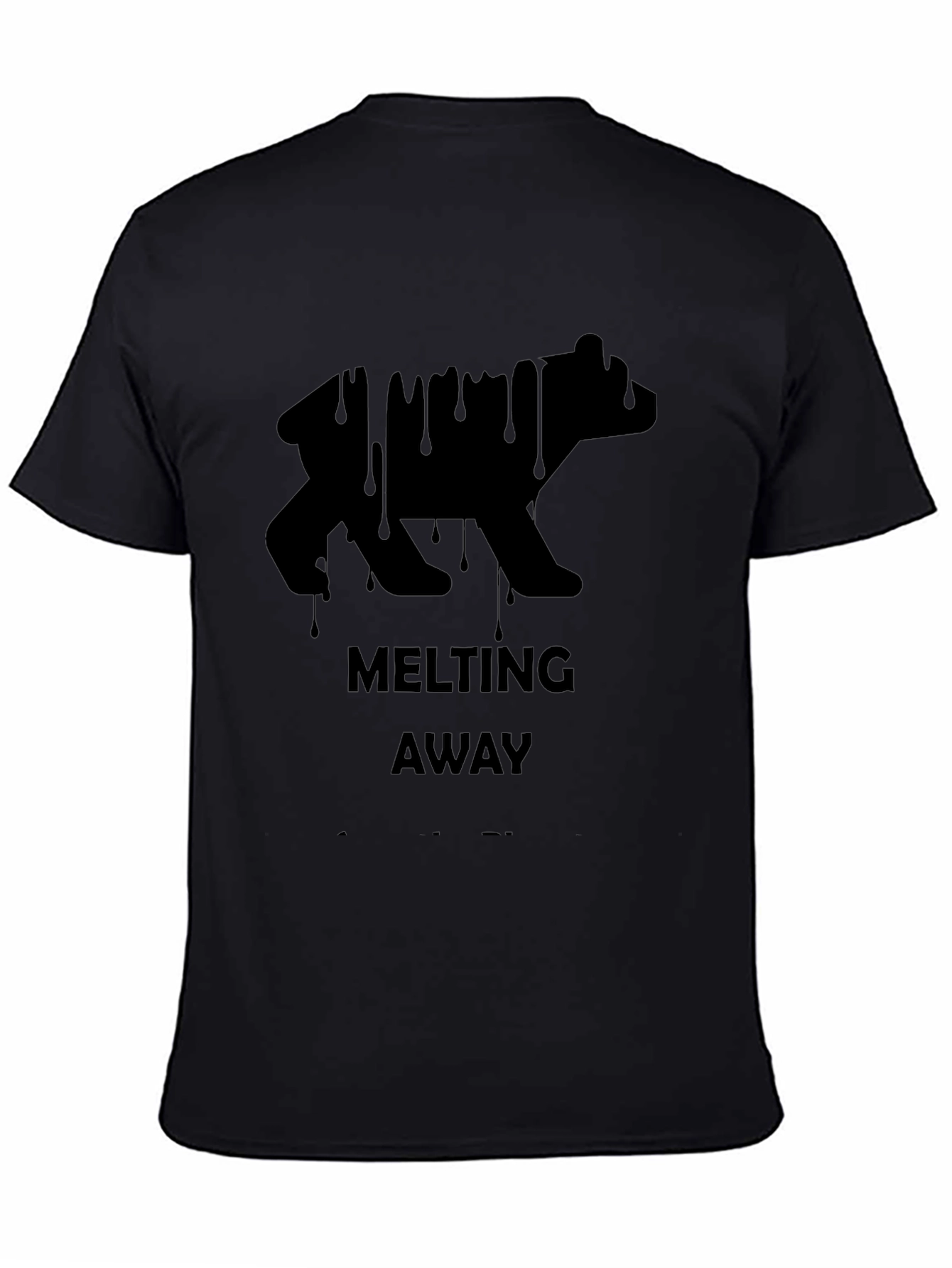 Melting Bear Graphic Tee - Cool & Unique Design
