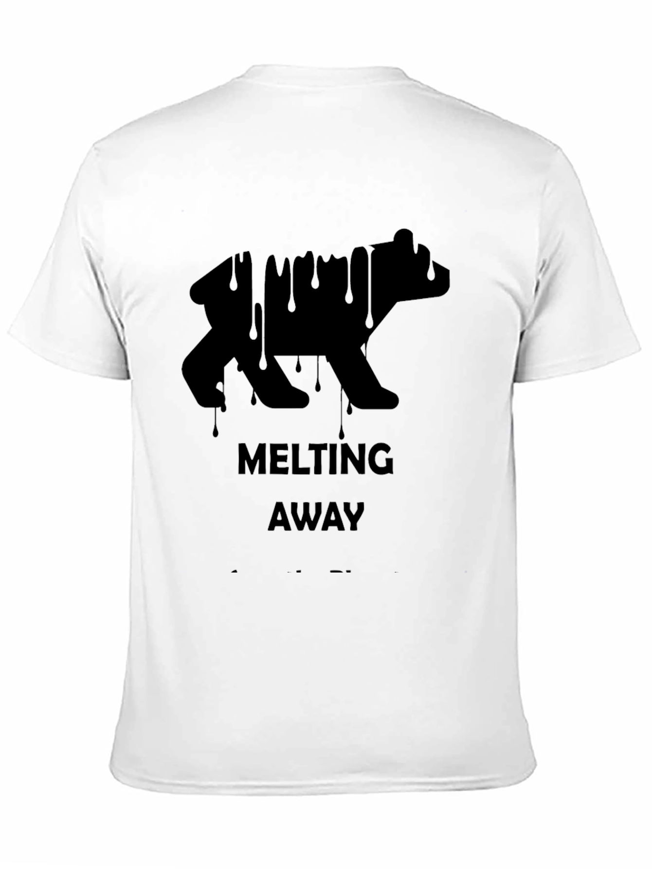 Melting Bear Graphic Tee - Cool & Unique Design