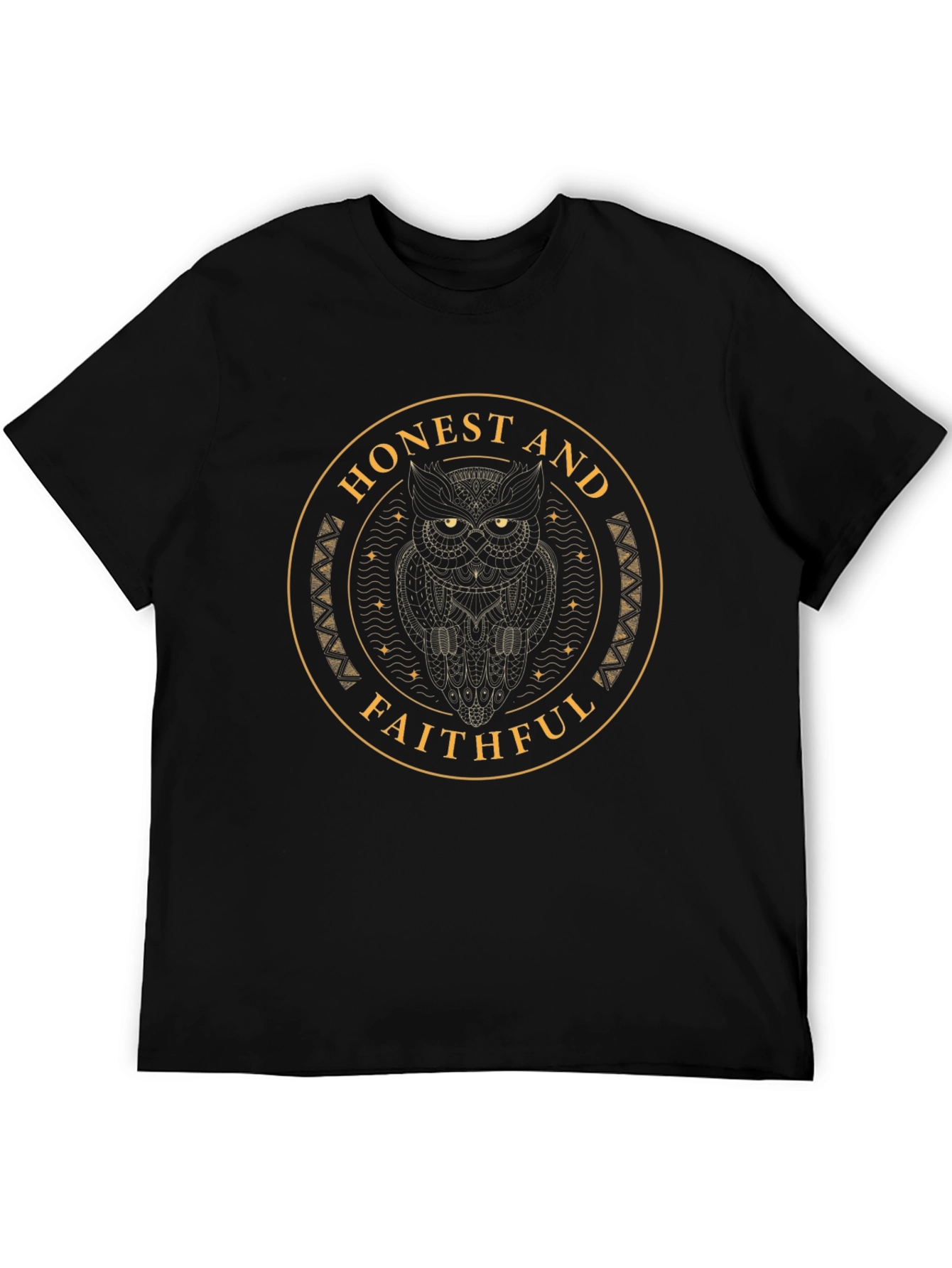 Honest and Faithful Owl Graphic Tee - Unisex
