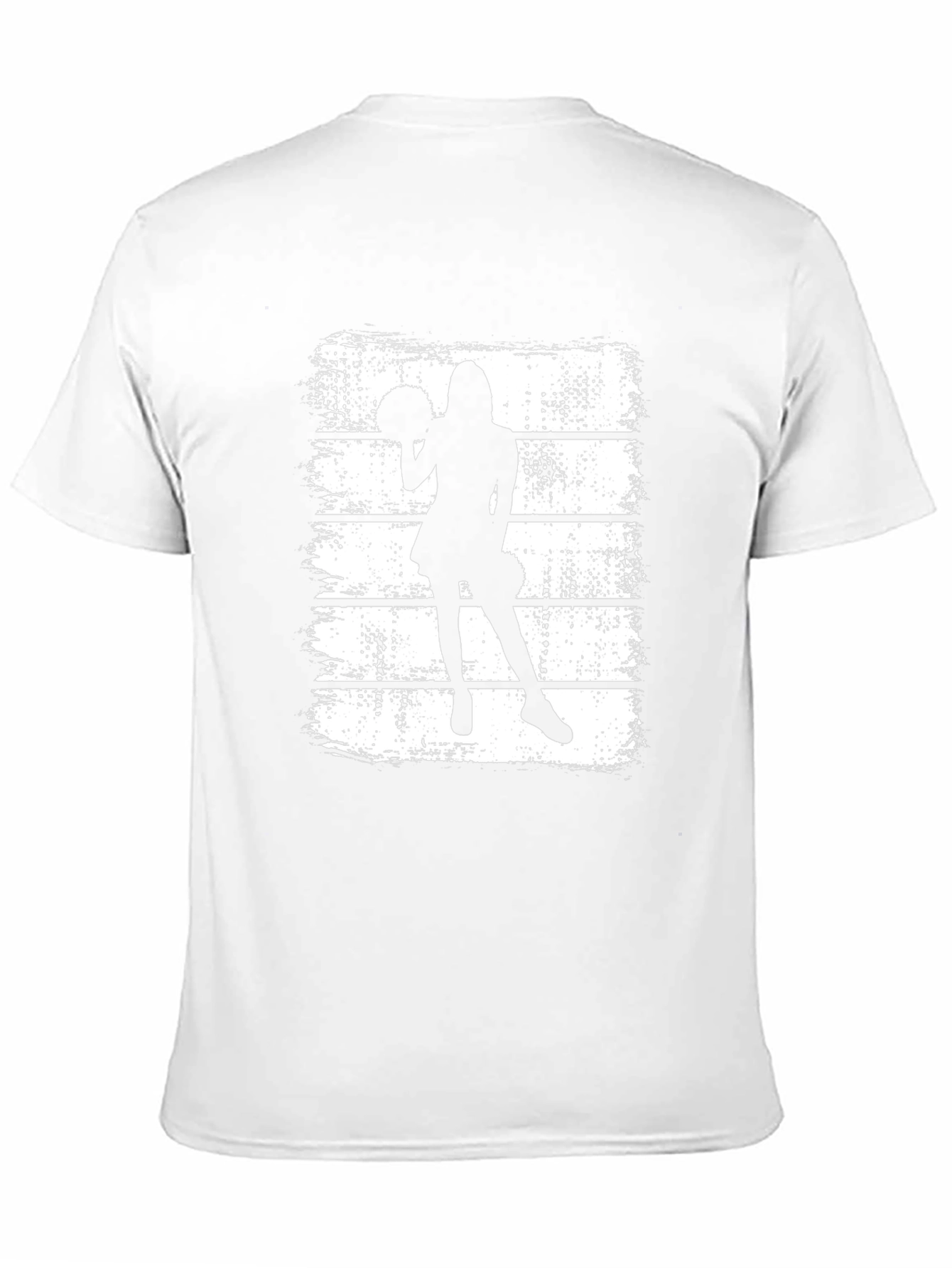 Cheerleader Silhouette Graphic T-Shirt