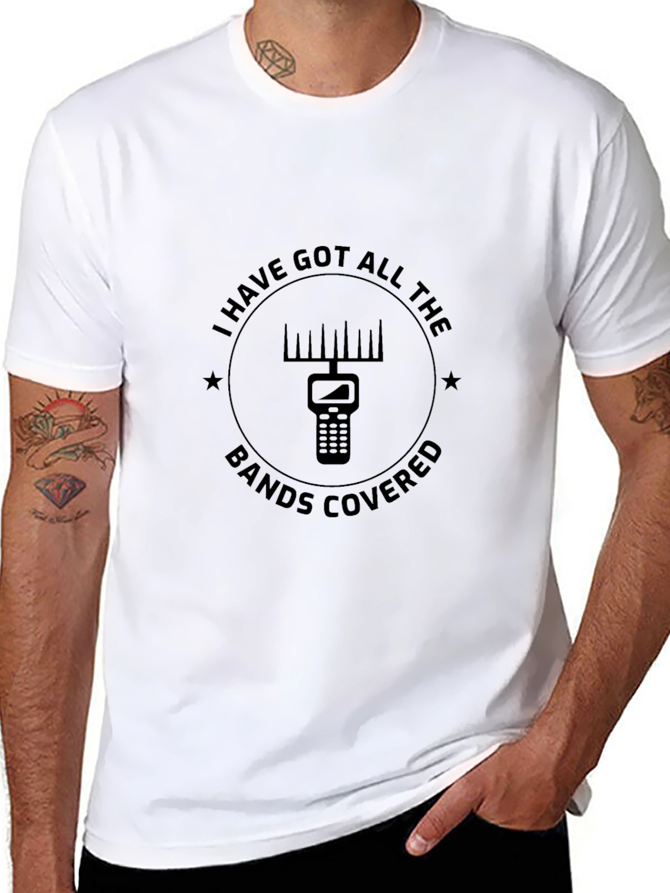 Bands Covered T-Shirt