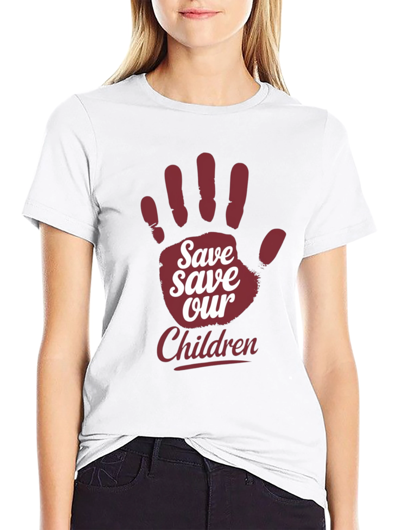 Save Our Children Graphic T-Shirt