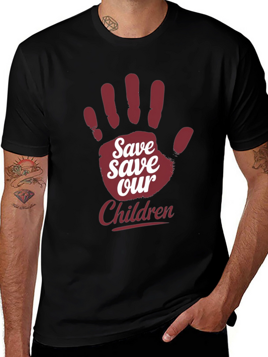 Save Our Children Graphic T-Shirt