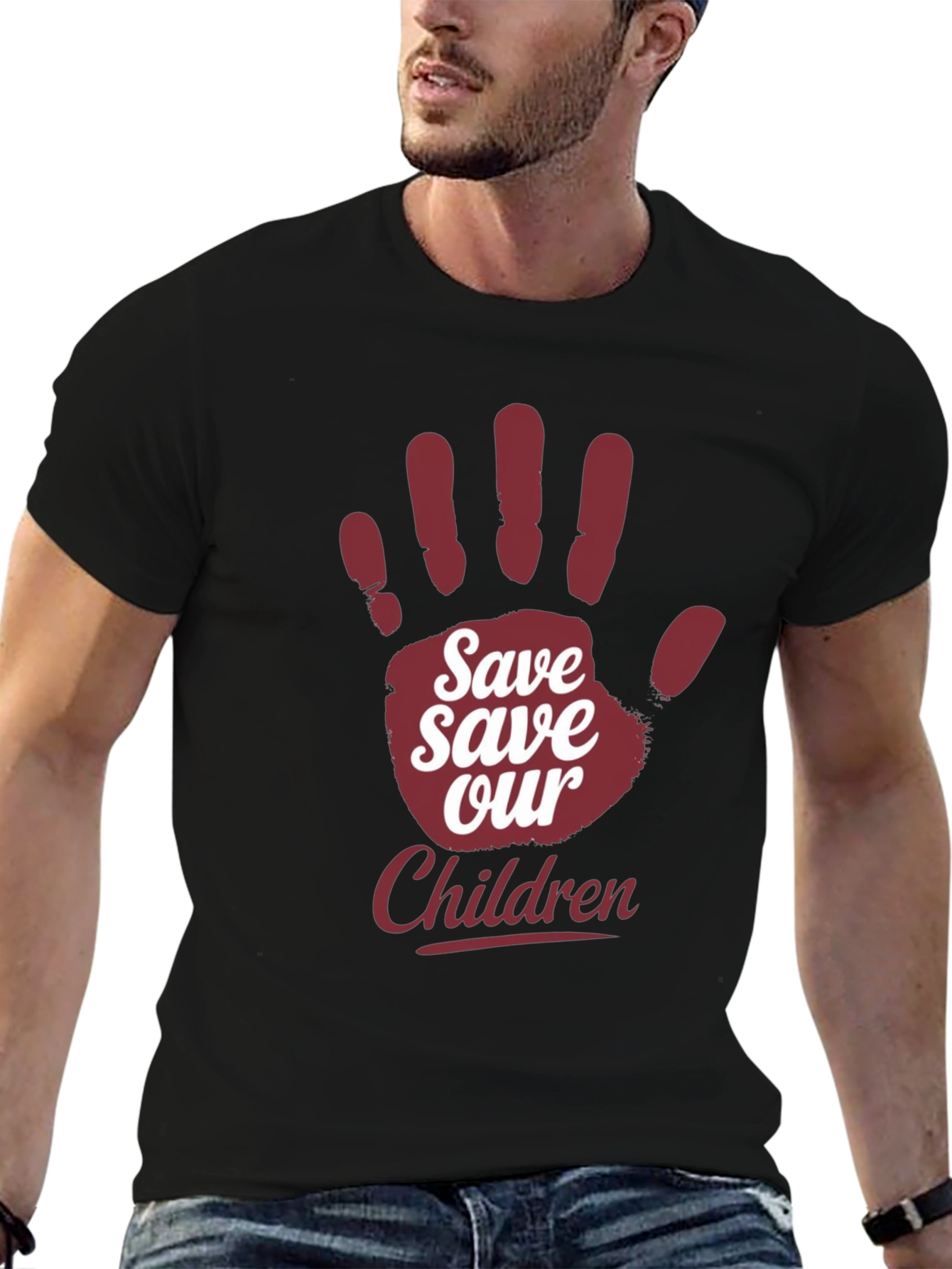 Save Our Children Graphic T-Shirt