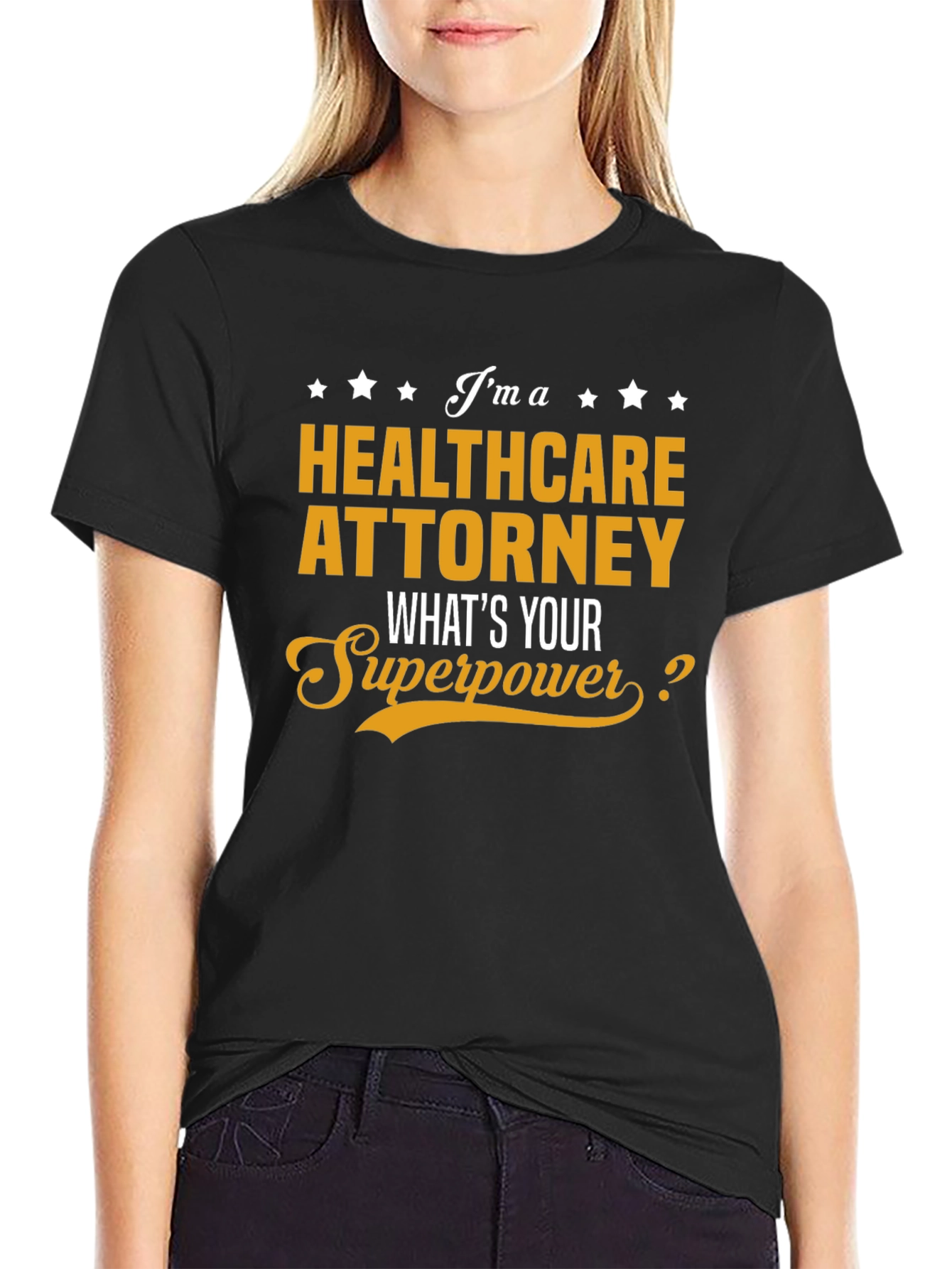 Healthcare Attorney Superpower Graphic Tee