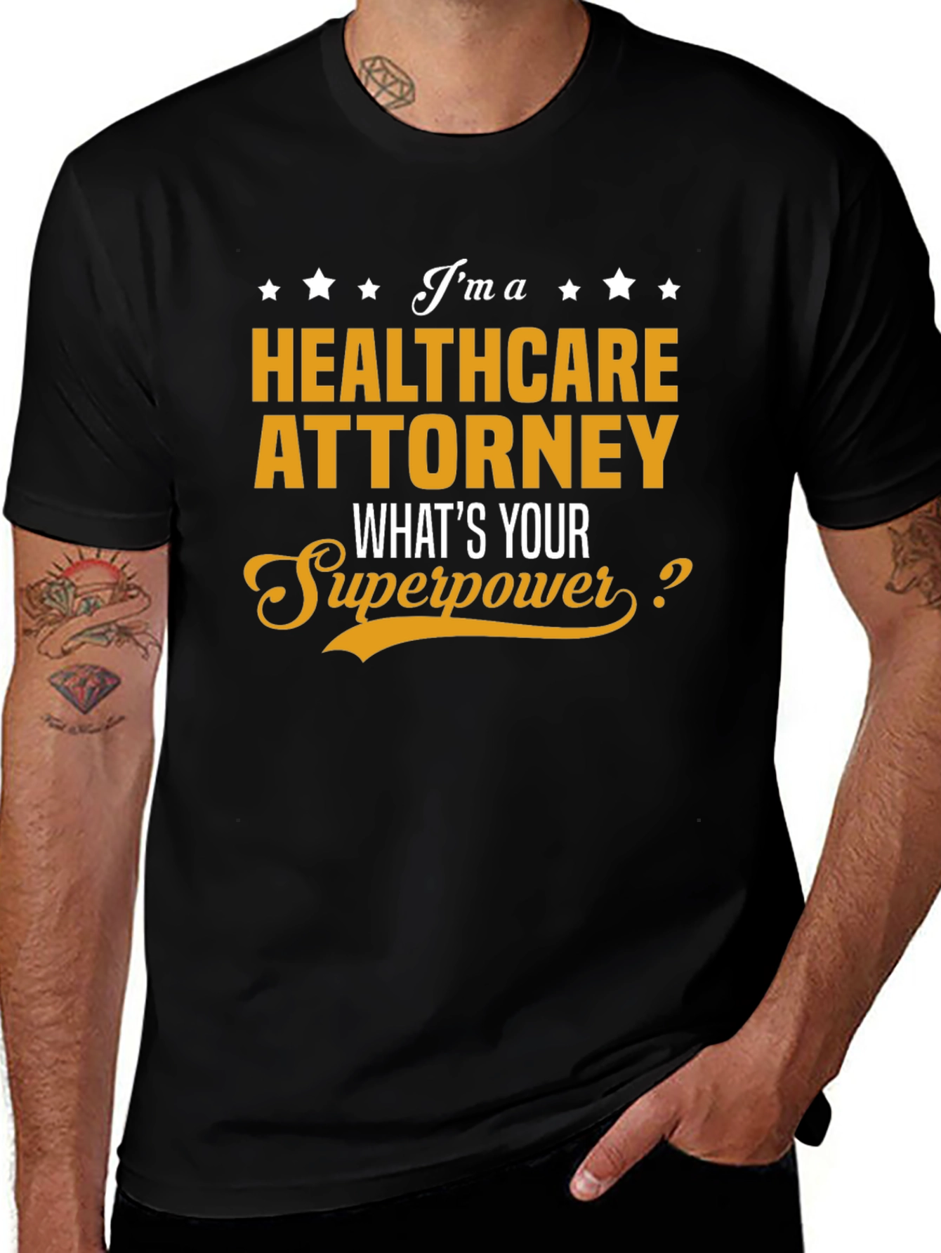 Healthcare Attorney Superpower Graphic Tee