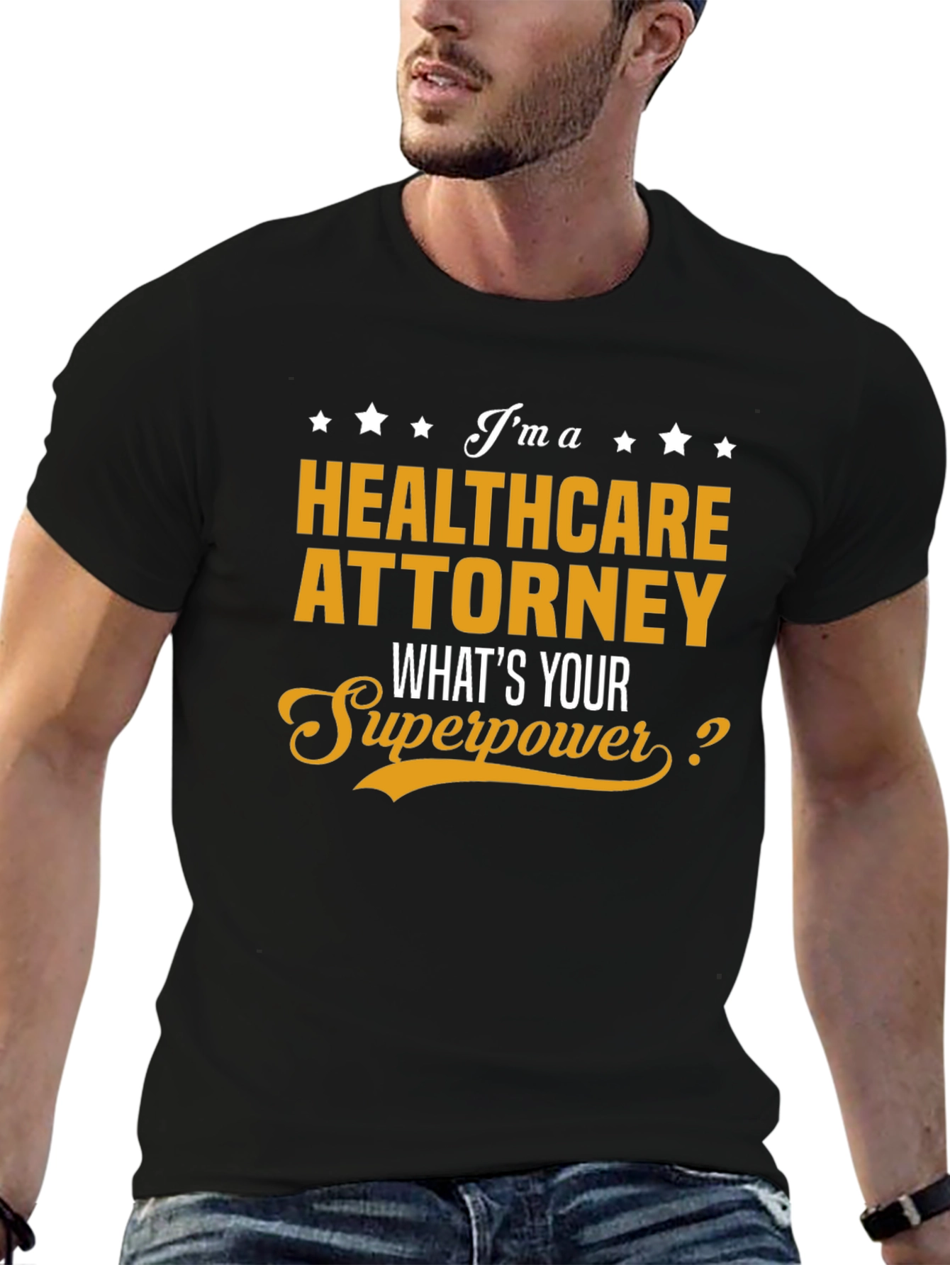 Healthcare Attorney Superpower Graphic Tee