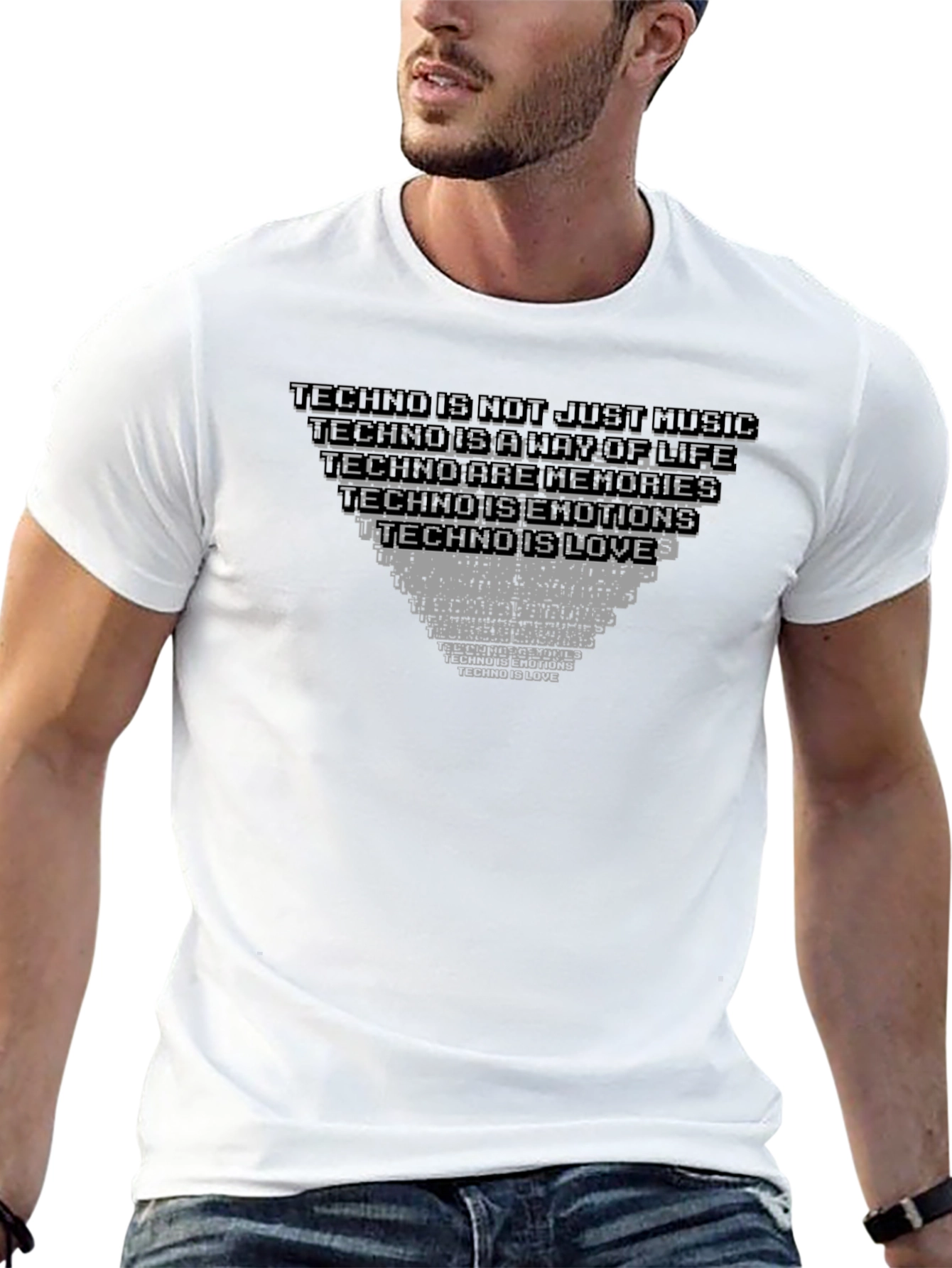 Techno Music T-Shirt - Emotions & Love Tee