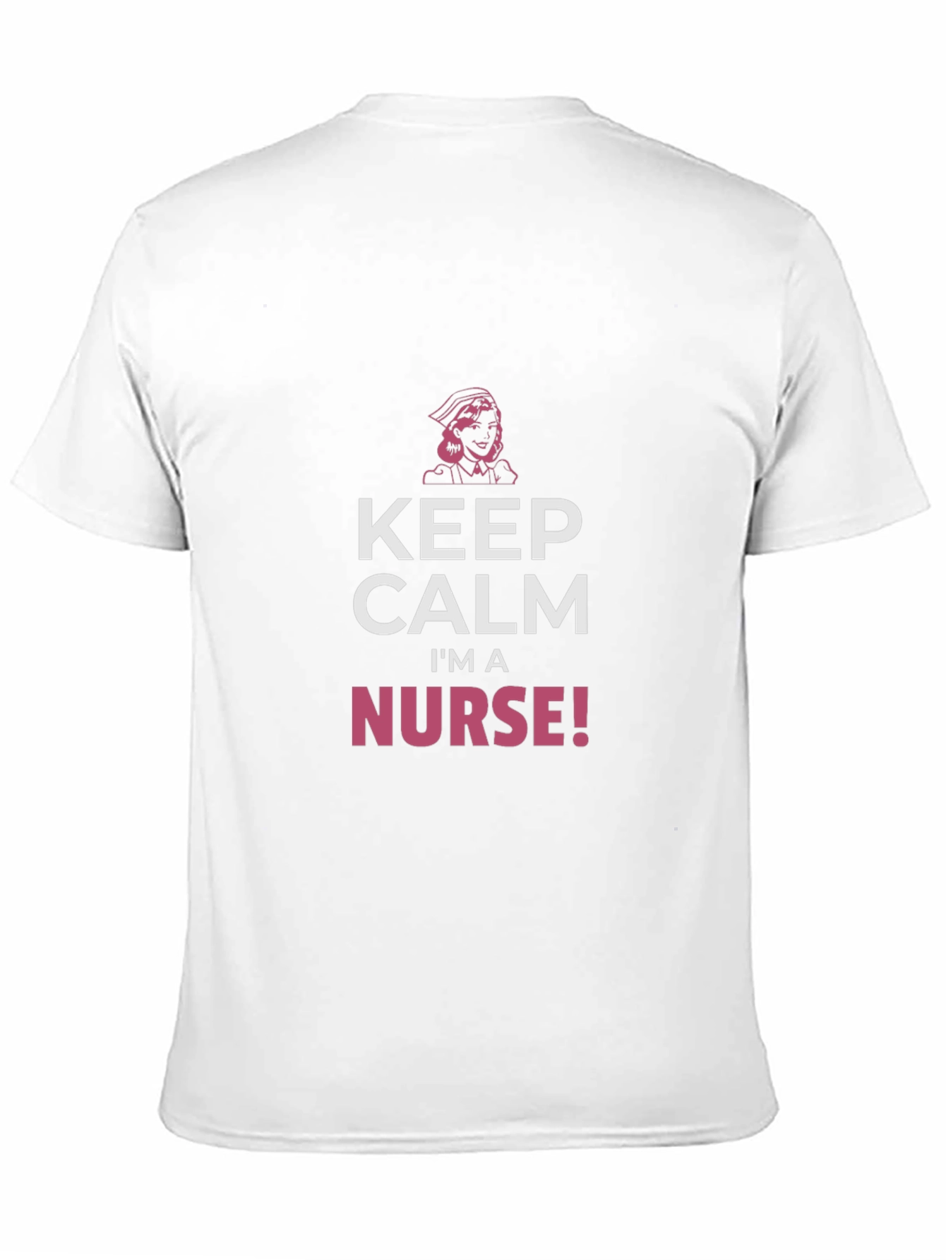 Keep Calm Im A Nurse! Black T-Shirt
