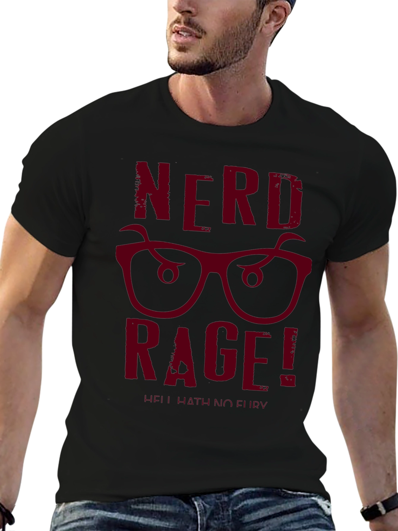 Nerd Rage T-Shirt - Geek Style Cotton Tee