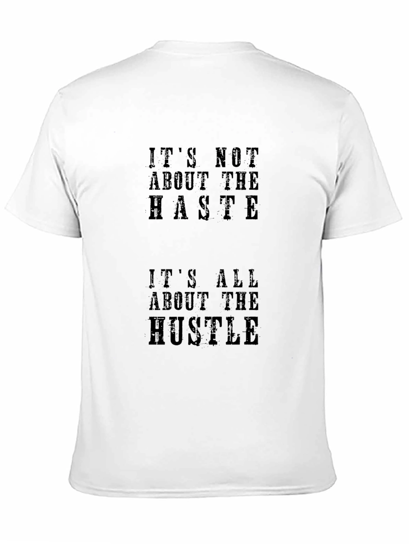 Hustle Graphic Tee - Motivational T-Shirt