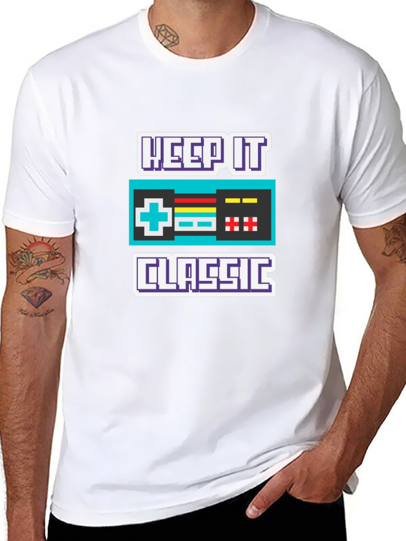 Keep It Classic Pixel Art T-Shirt