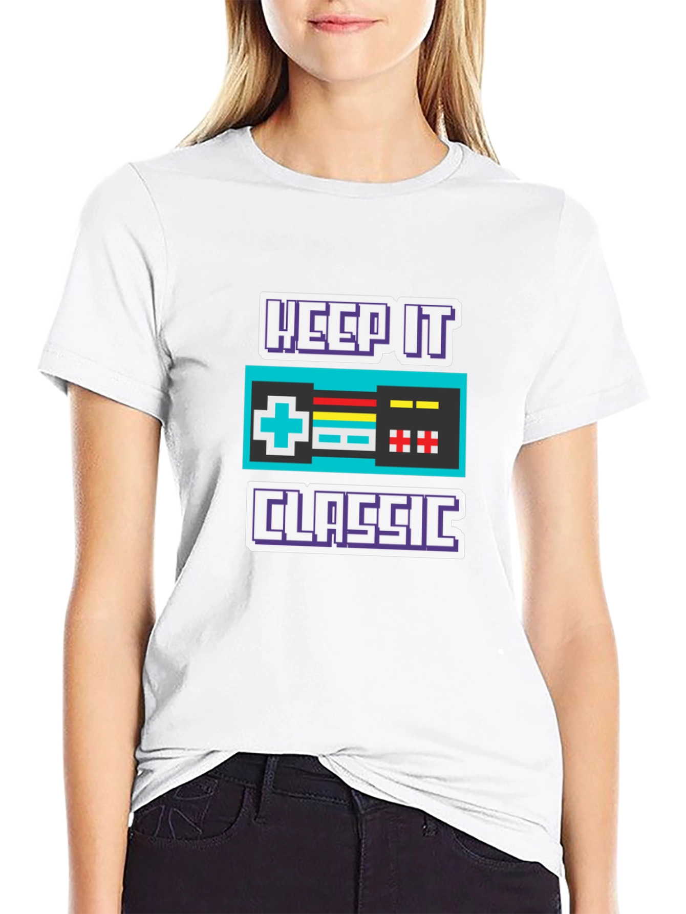 Keep It Classic Pixel Art T-Shirt