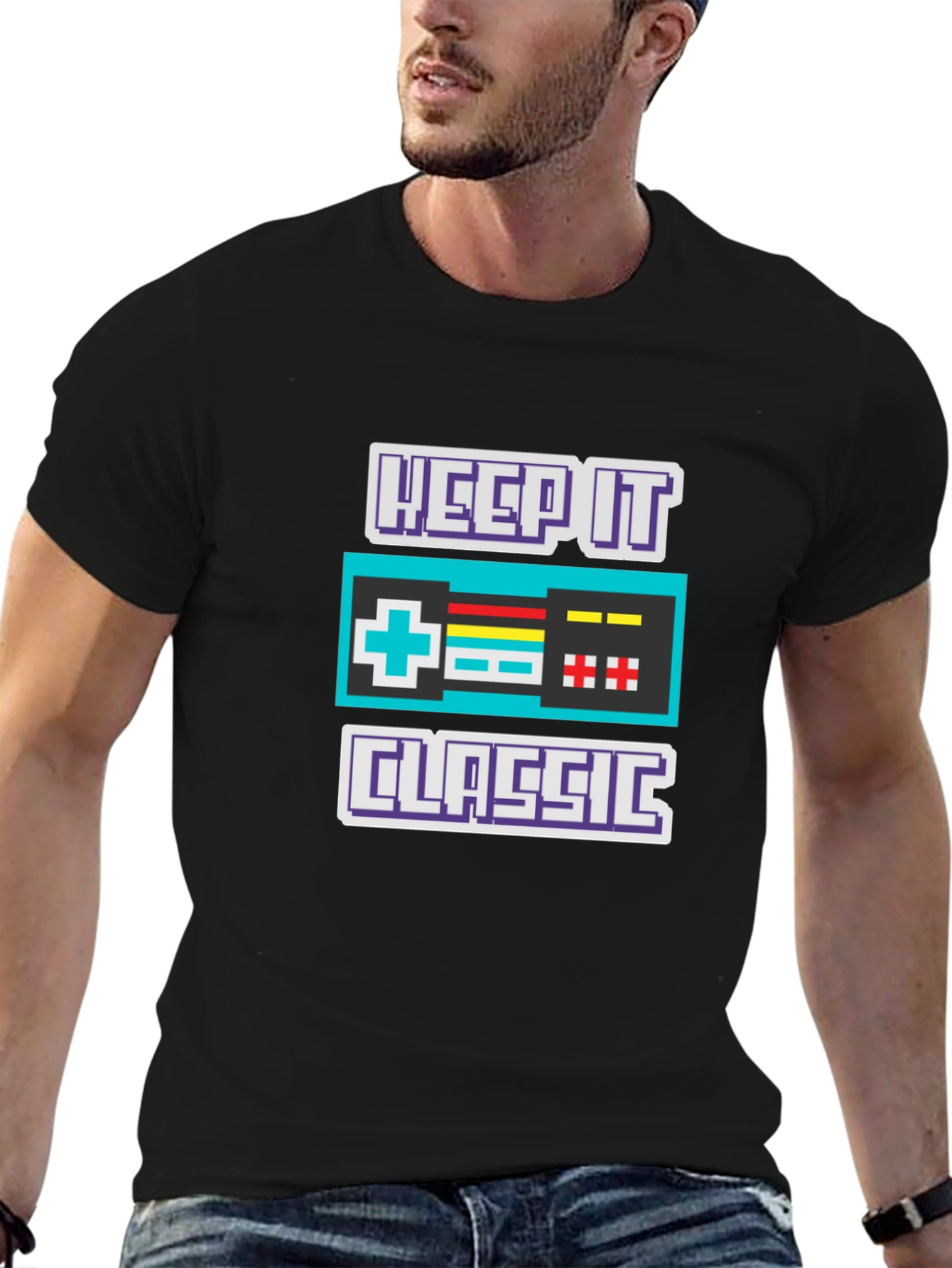 Keep It Classic Pixel Art T-Shirt
