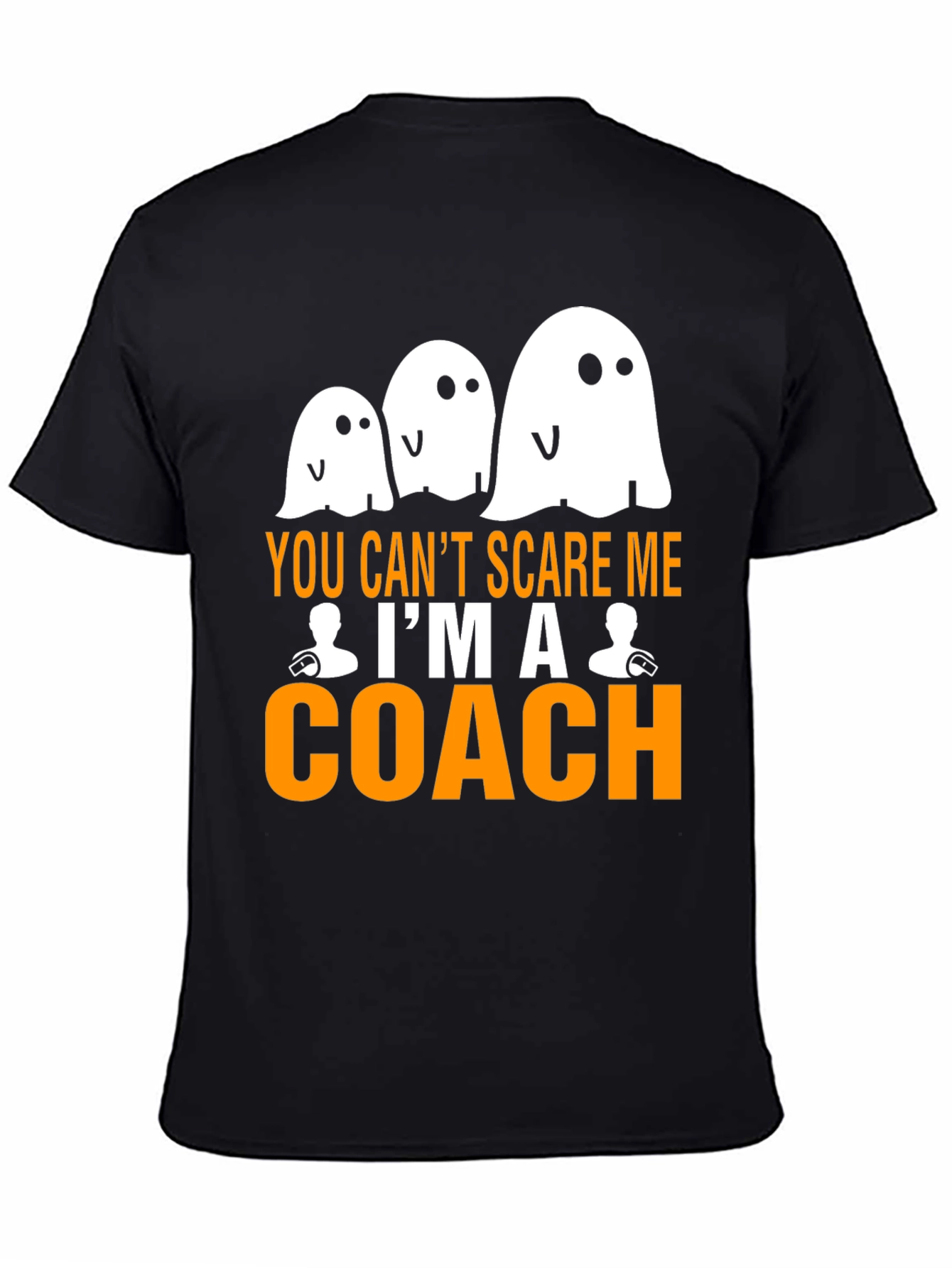 You Cant Scare Me Im a Coach Halloween T-Shirt