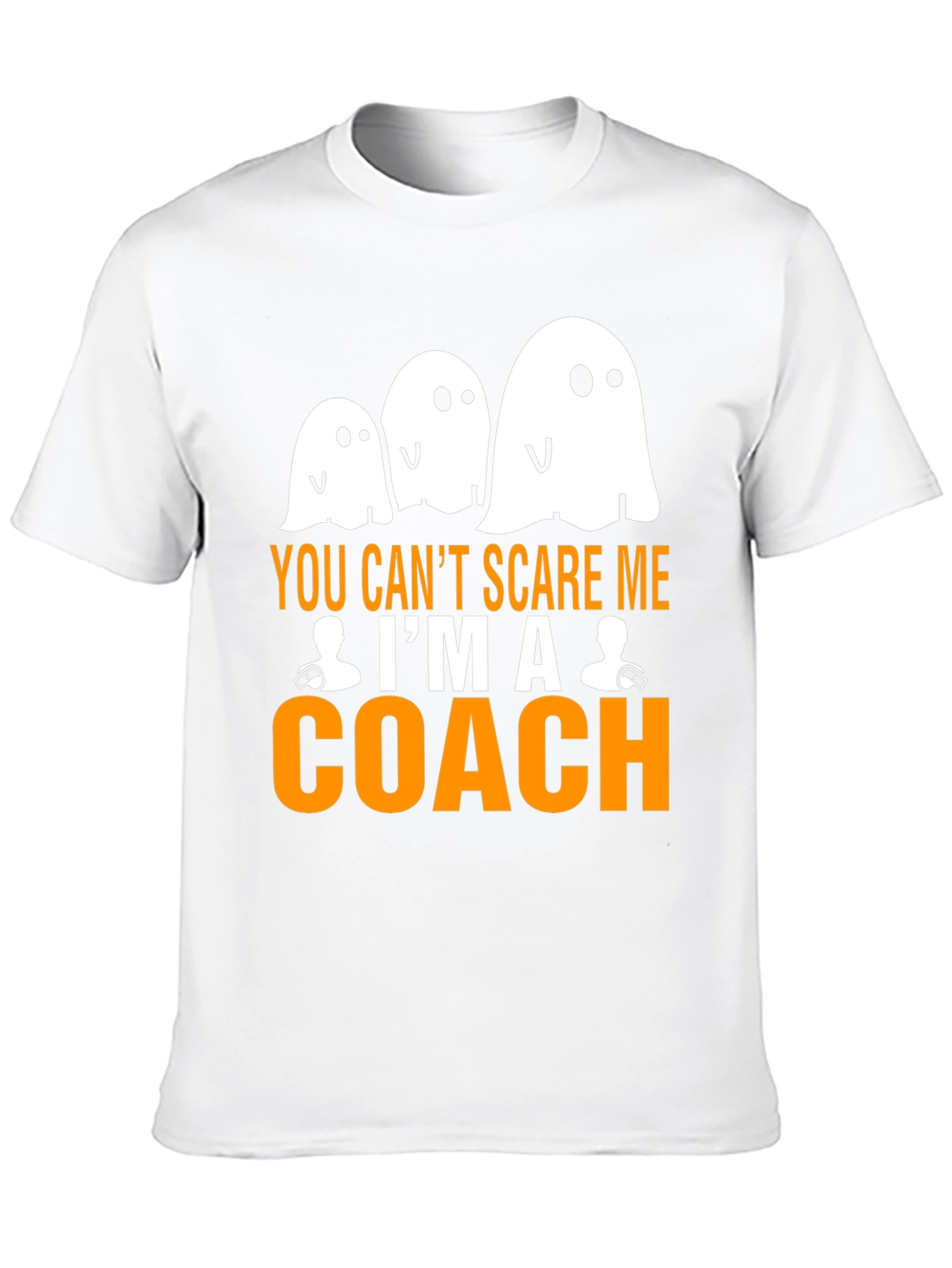 You Cant Scare Me Im a Coach Halloween T-Shirt